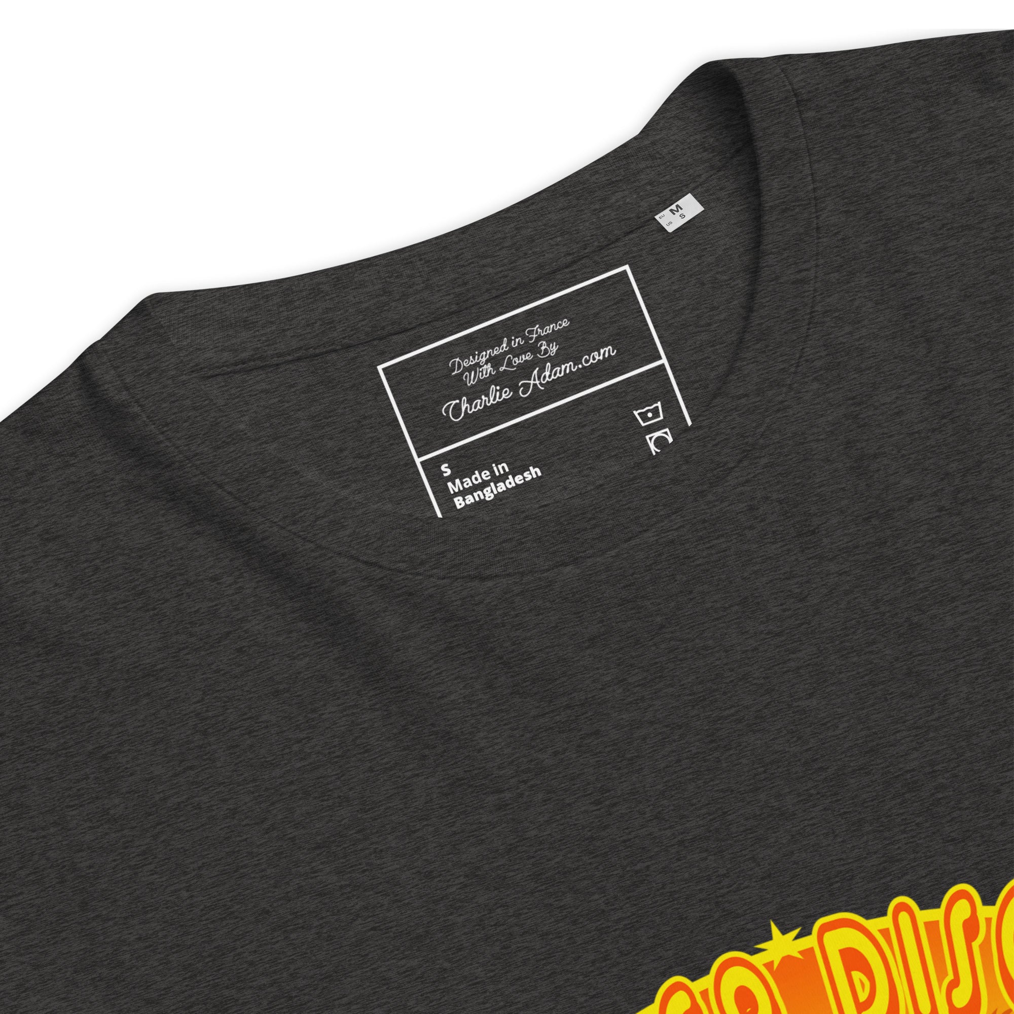 T-shirt unisexe en coton biologique Roller Disco 1975