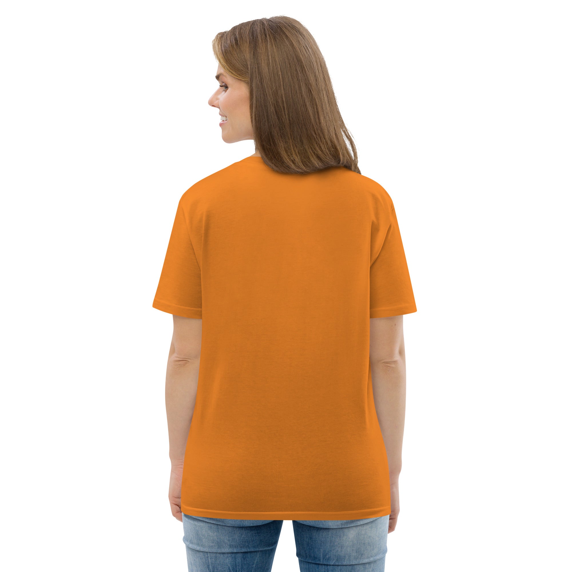 T-shirt unisexe en coton biologique Oh Bonne Mer 2 brodé sur couleurs vives