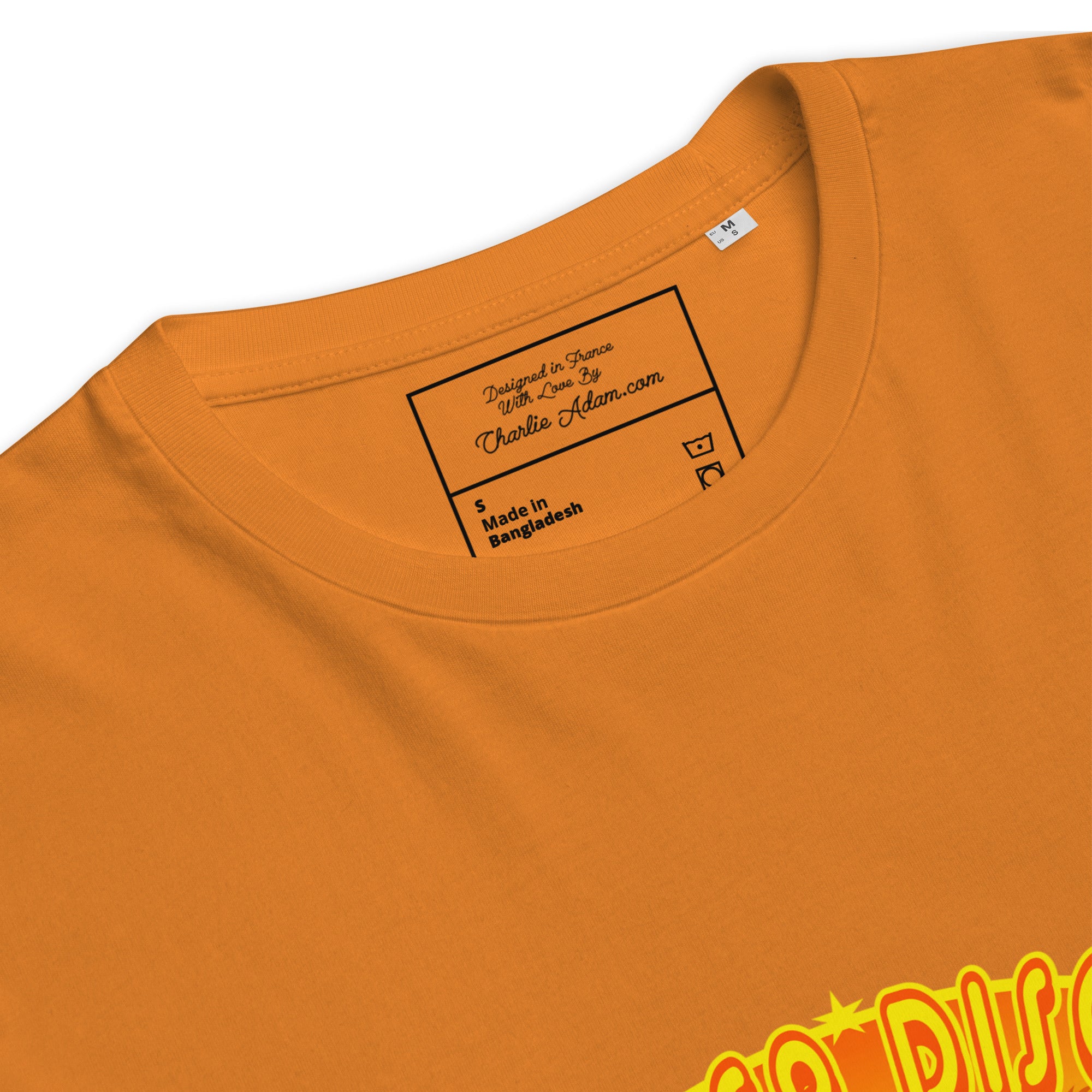 T-shirt unisexe en coton biologique Roller Disco 1975