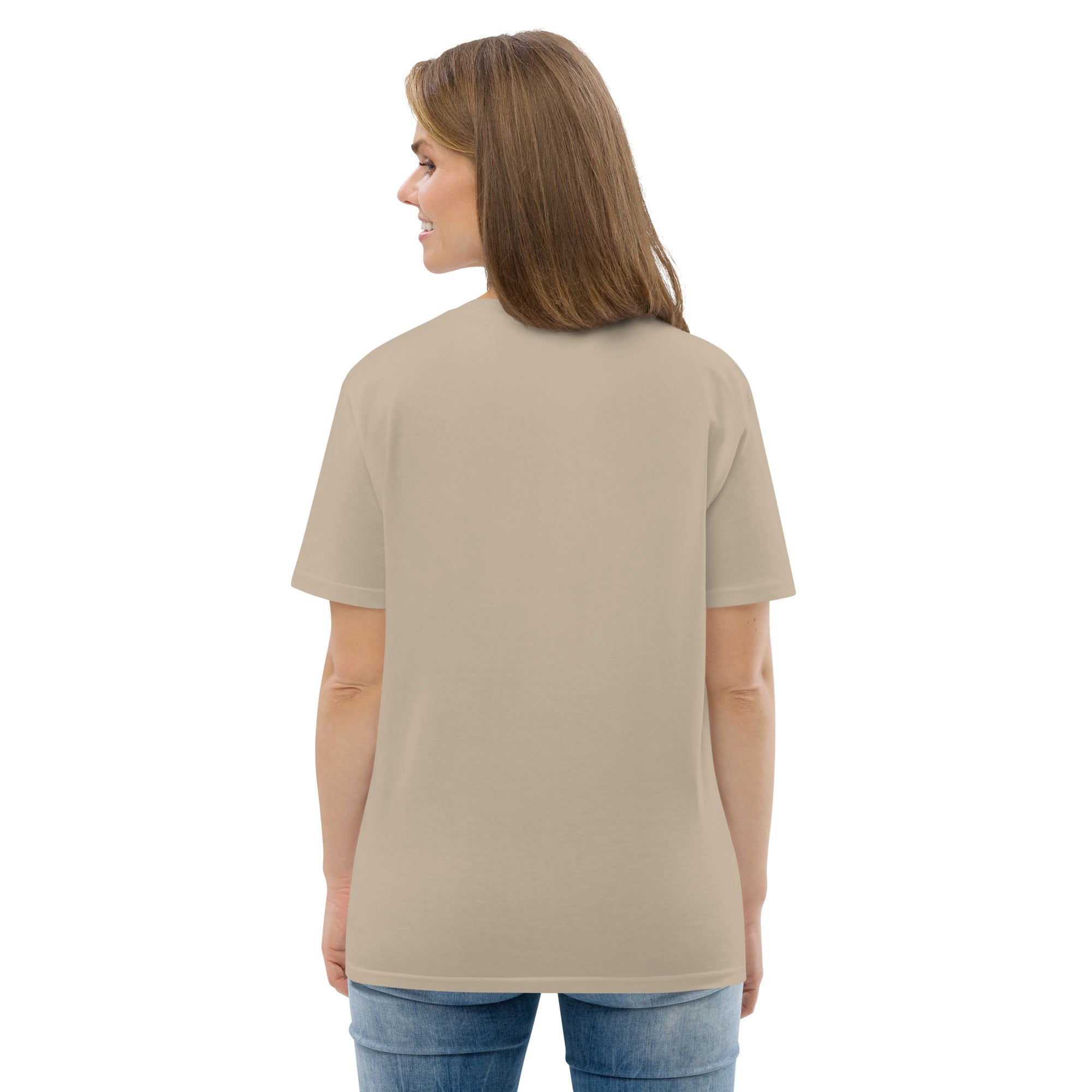 T-shirt unisexe en coton biologique Oh Bonne Mer 2 brodé sur couleurs claires