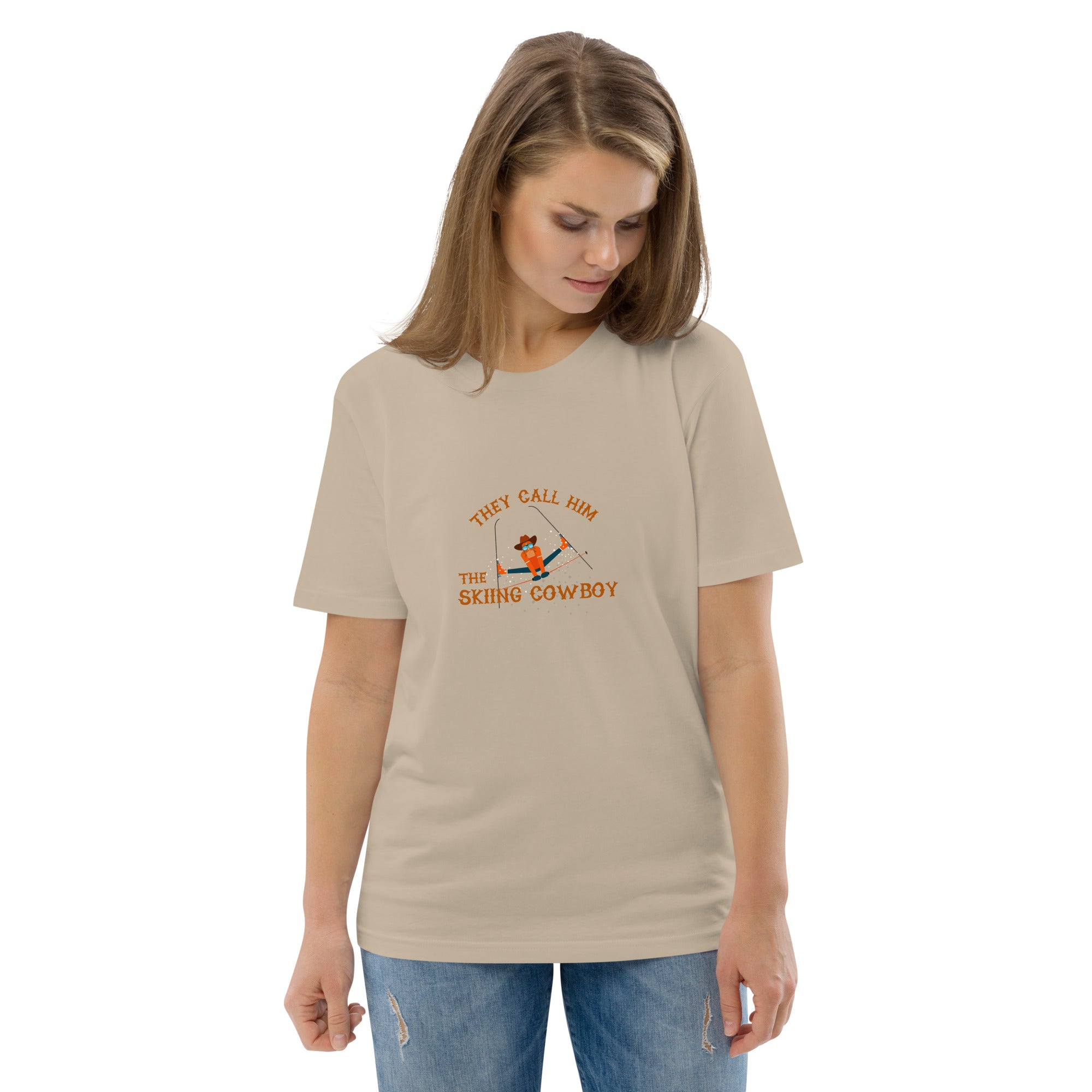 T-shirt unisexe en coton biologique Hot Dogger sur couleurs claires