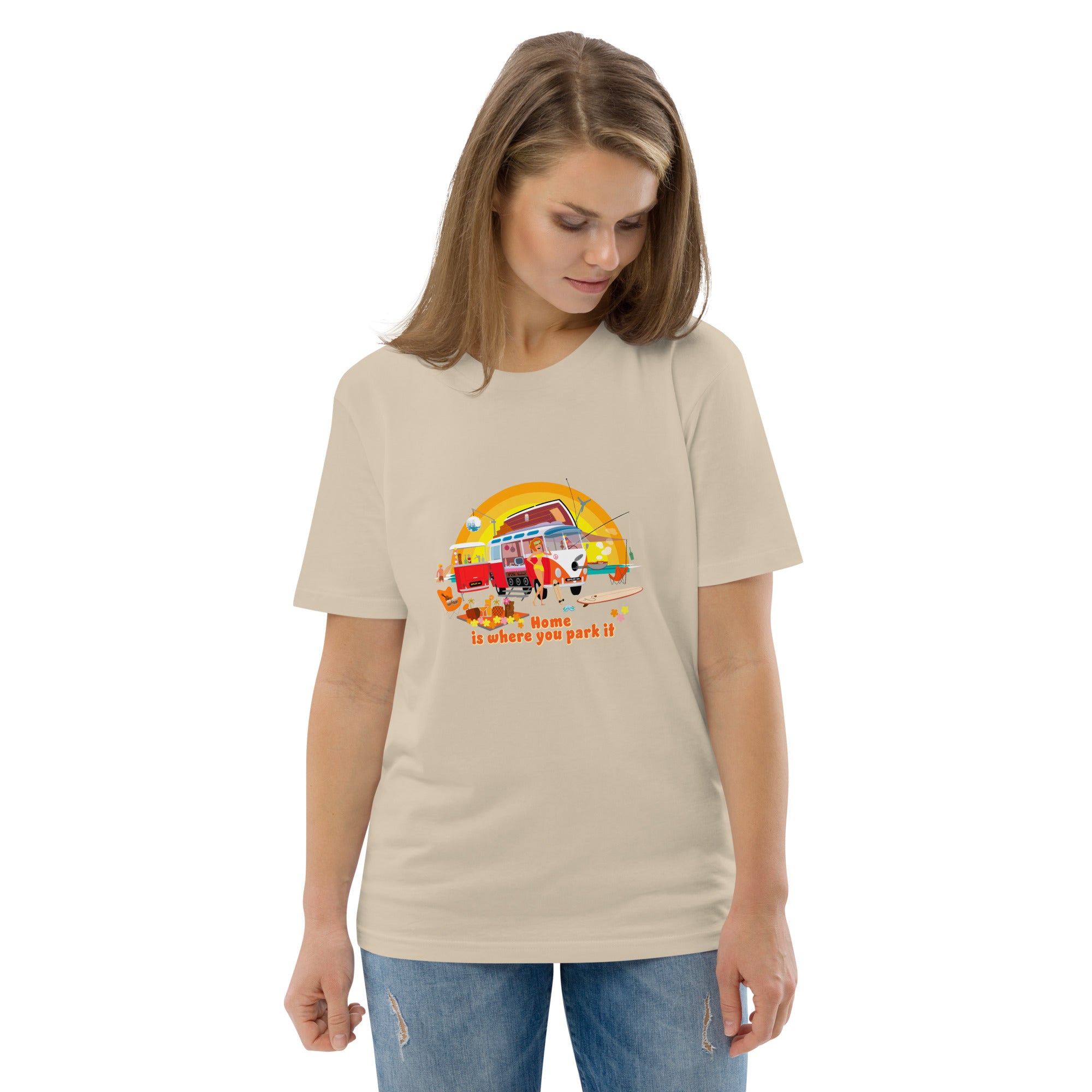 Unisex organic cotton t-shirt Ultra Combi on light colors