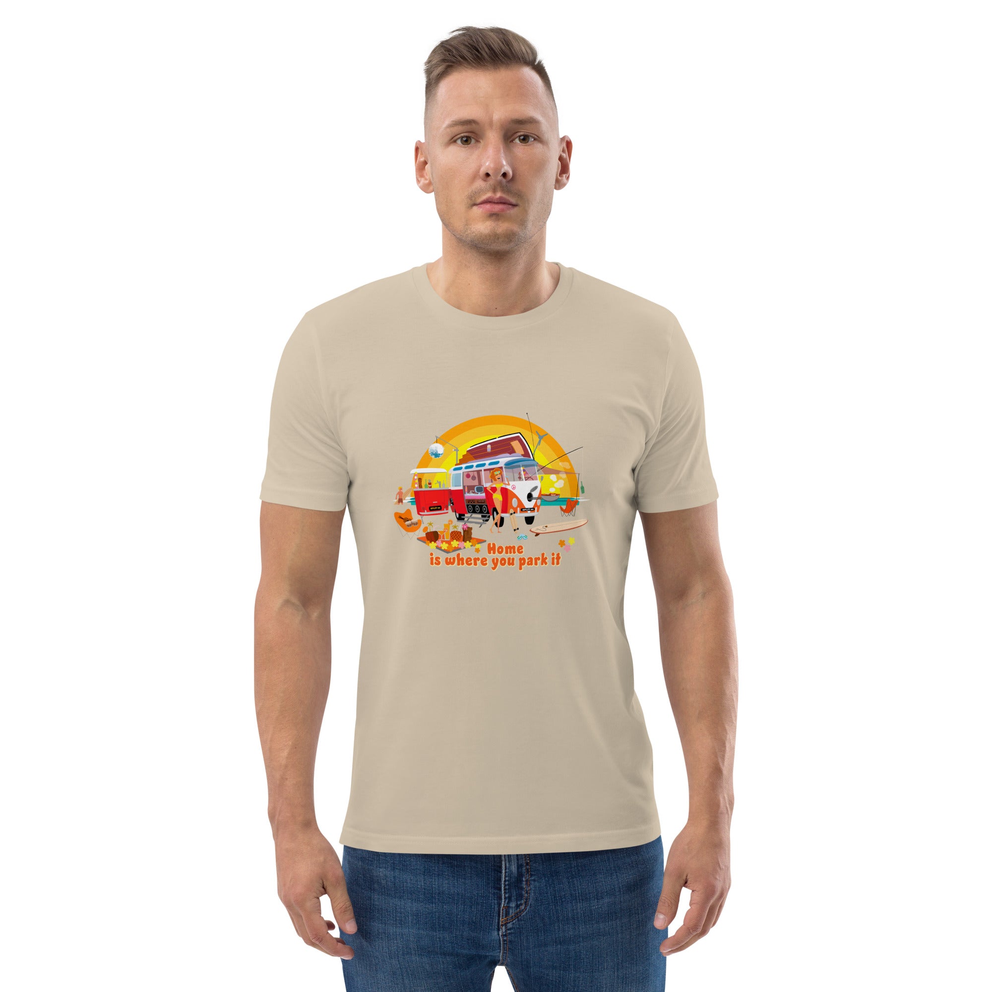 Unisex organic cotton t-shirt Ultra Combi on light colors