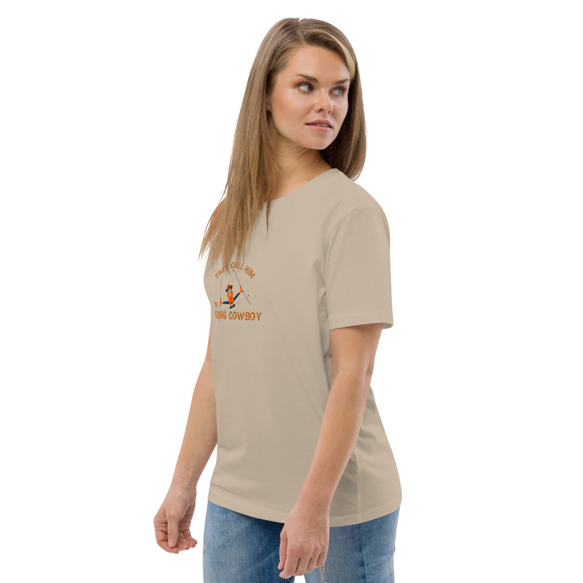 T-shirt unisexe en coton biologique Hot Dogger sur couleurs claires