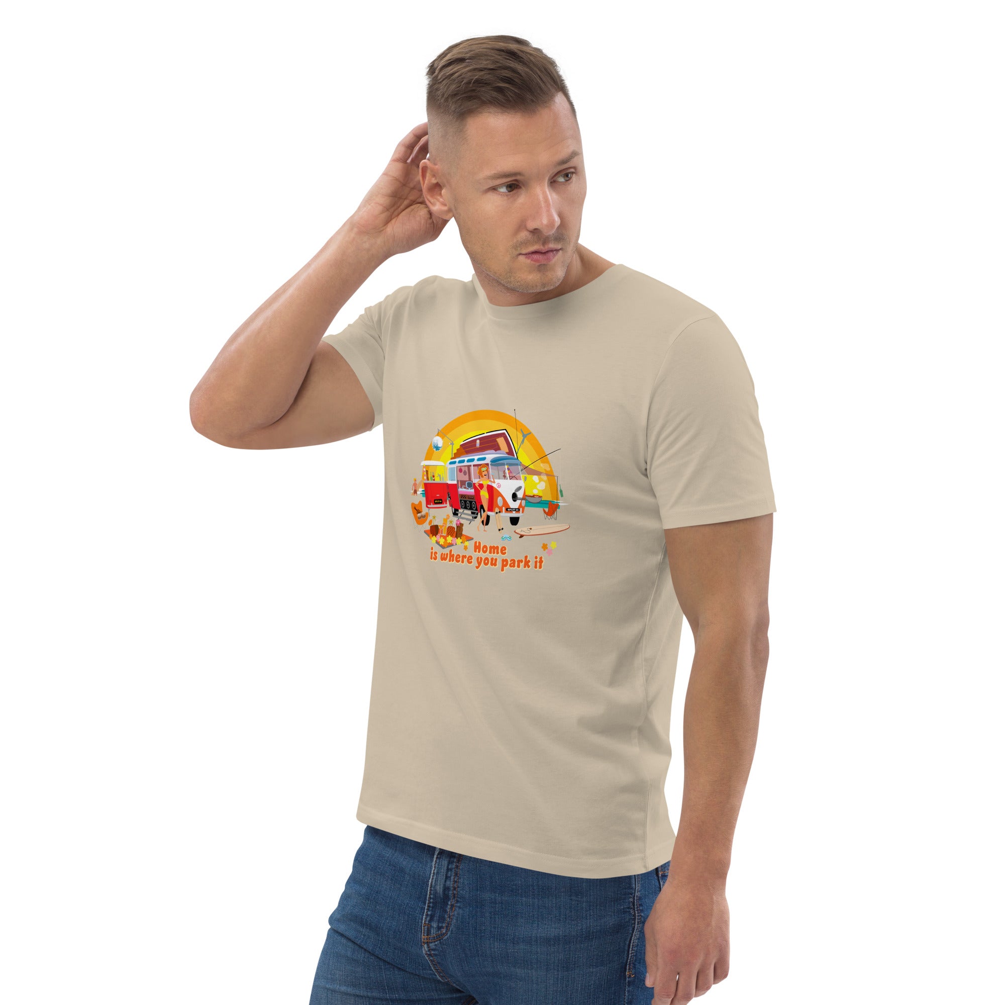 Unisex organic cotton t-shirt Ultra Combi on light colors