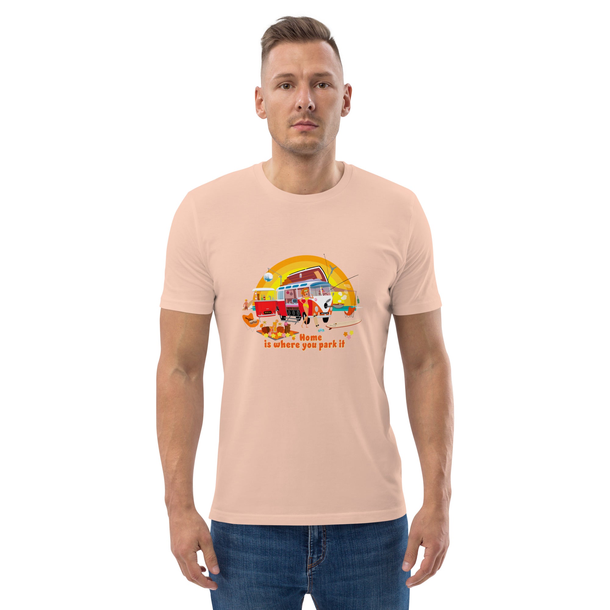 Unisex organic cotton t-shirt Ultra Combi on light colors