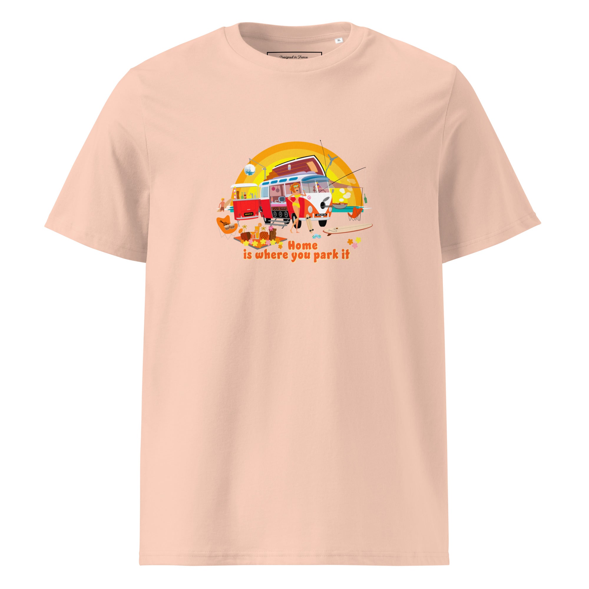 Unisex organic cotton t-shirt Ultra Combi on light colors