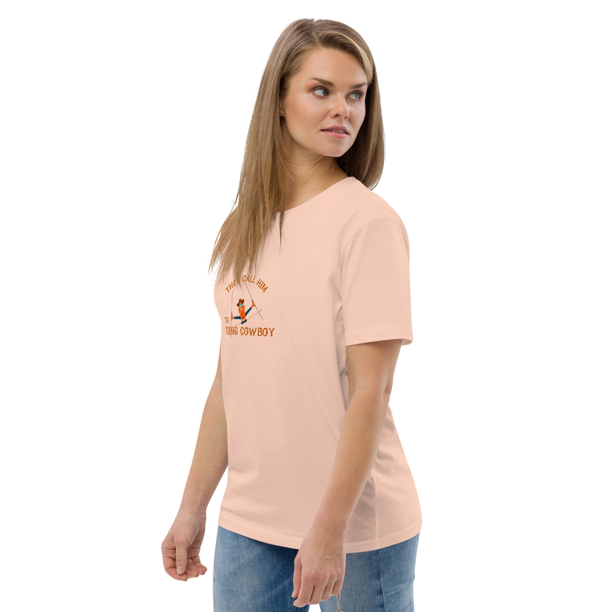 T-shirt unisexe en coton biologique Hot Dogger sur couleurs claires