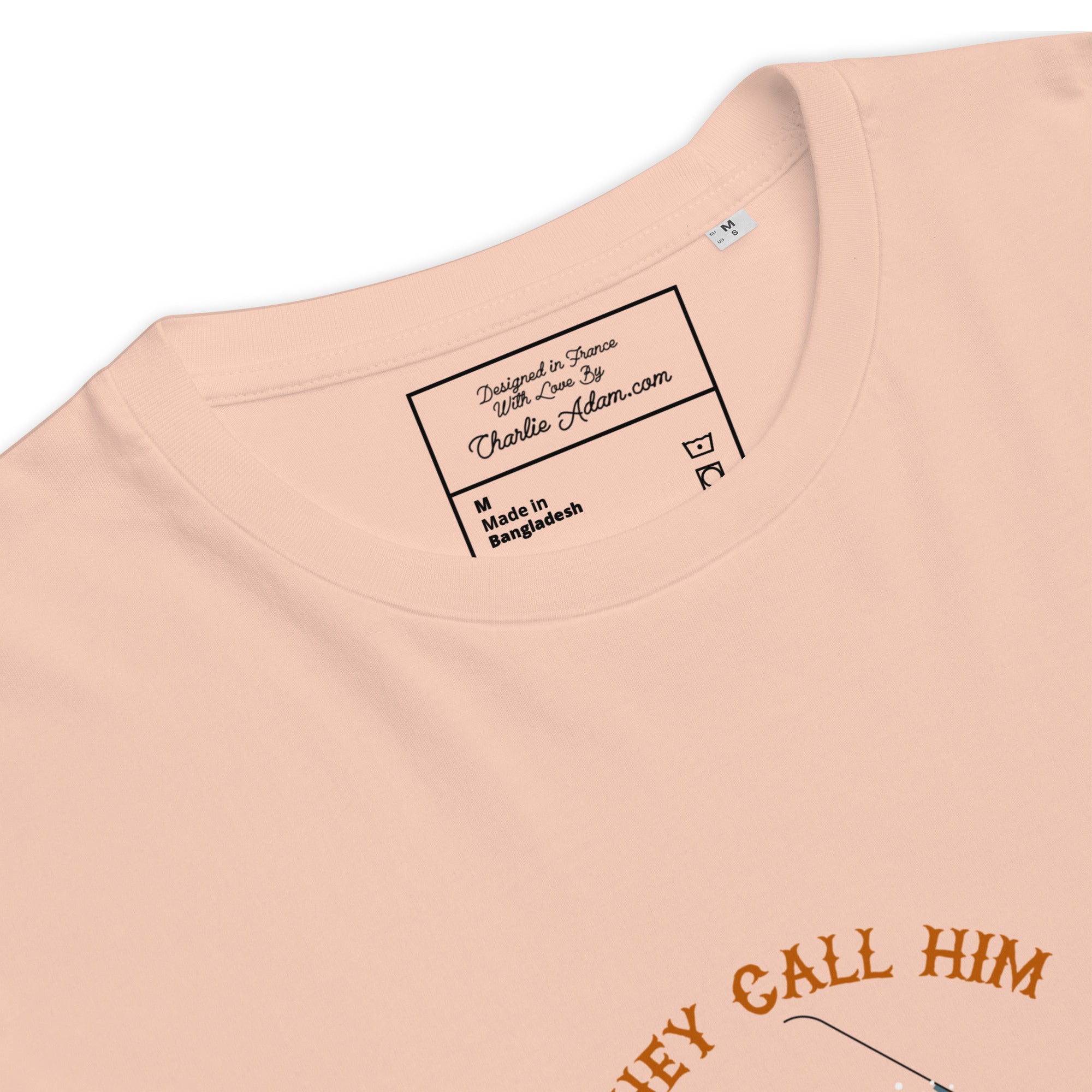 T-shirt unisexe en coton biologique Hot Dogger sur couleurs claires