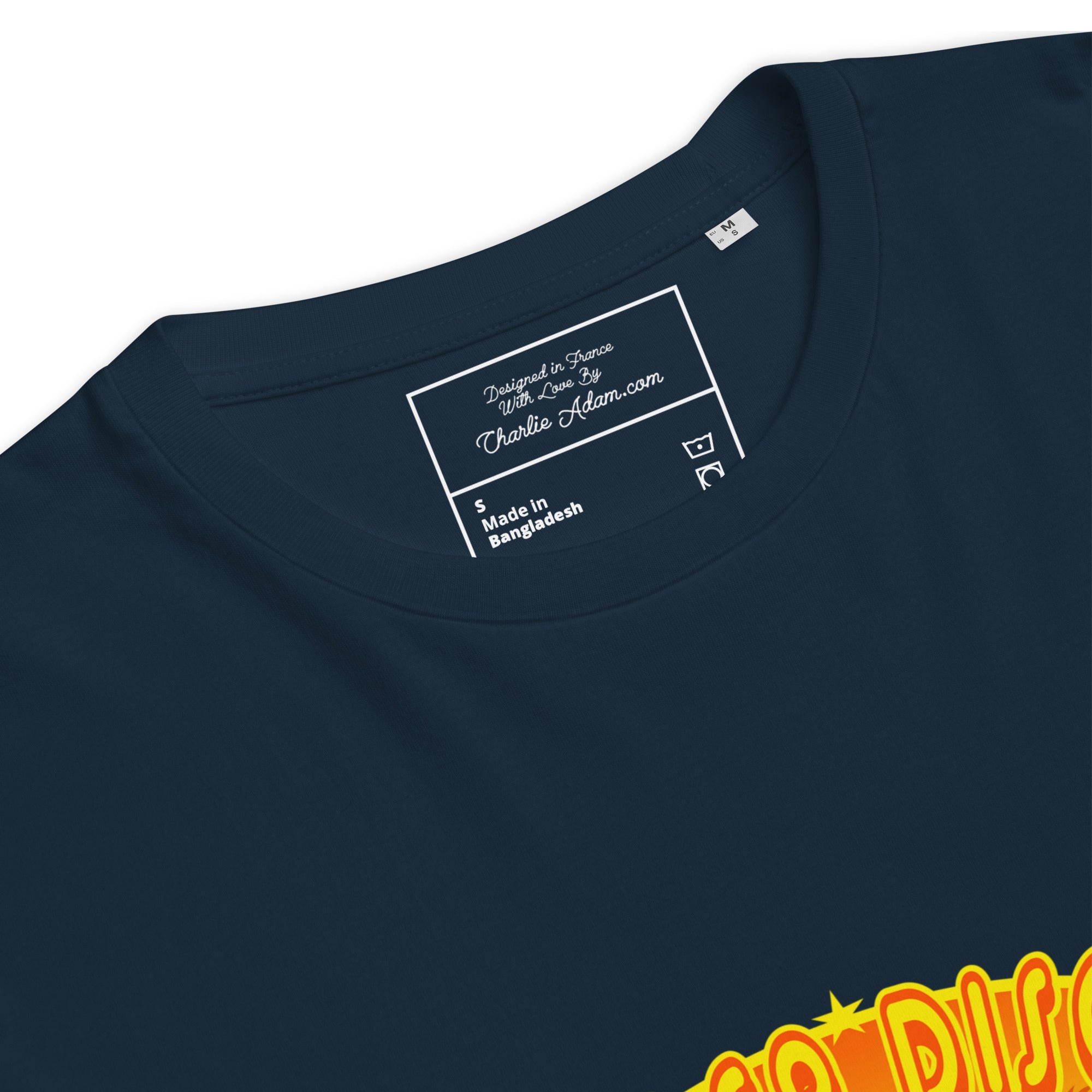 T-shirt unisexe en coton biologique Roller Disco 1975