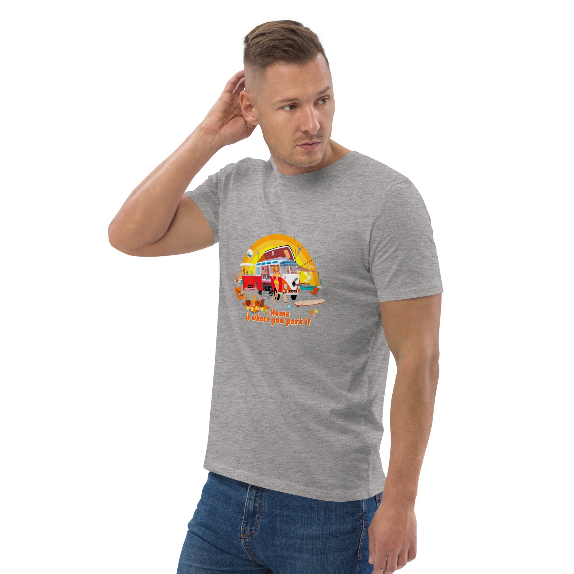 Unisex organic cotton t-shirt Ultra Combi on light colors