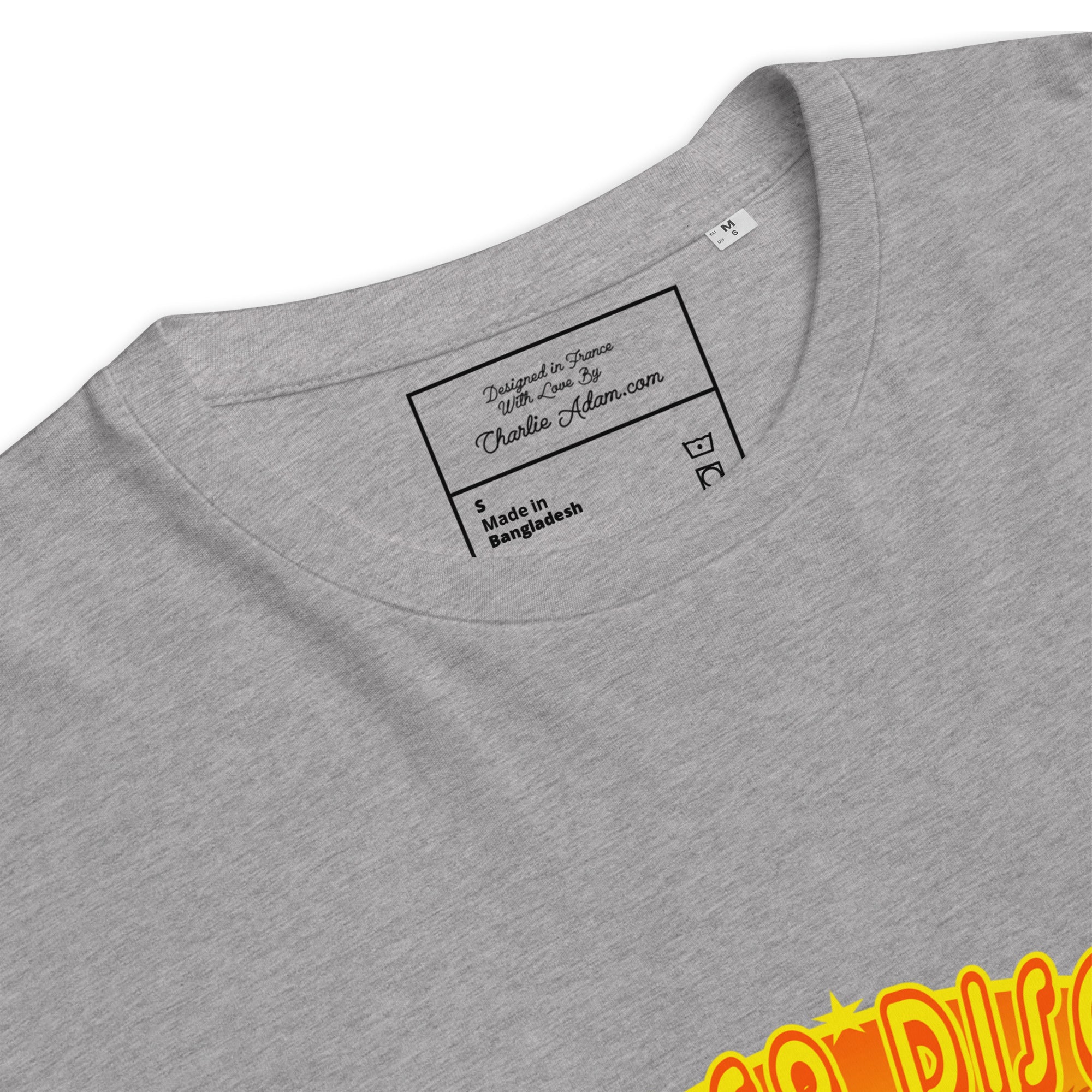 T-shirt unisexe en coton biologique Roller Disco 1975