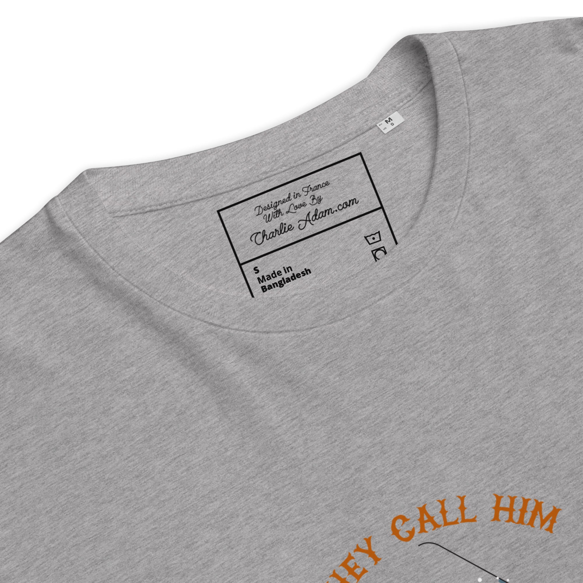 T-shirt unisexe en coton biologique Hot Dogger sur couleurs claires