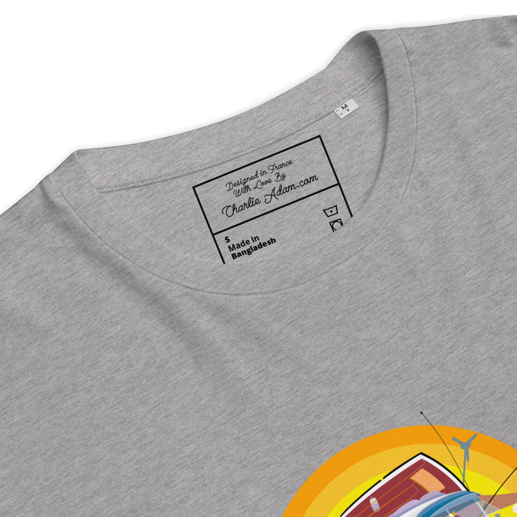 Unisex organic cotton t-shirt Ultra Combi on light colors