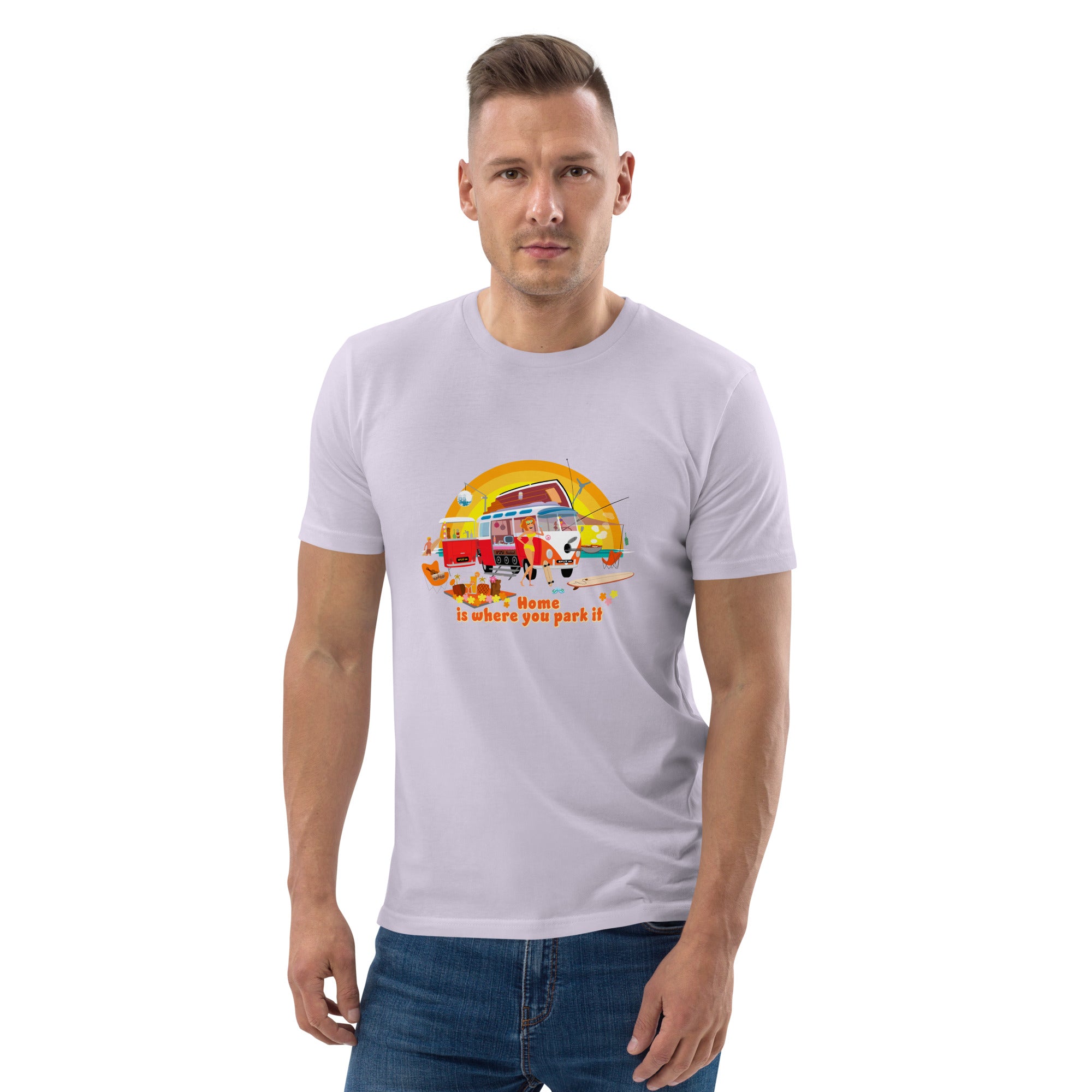 Unisex organic cotton t-shirt Ultra Combi on light colors