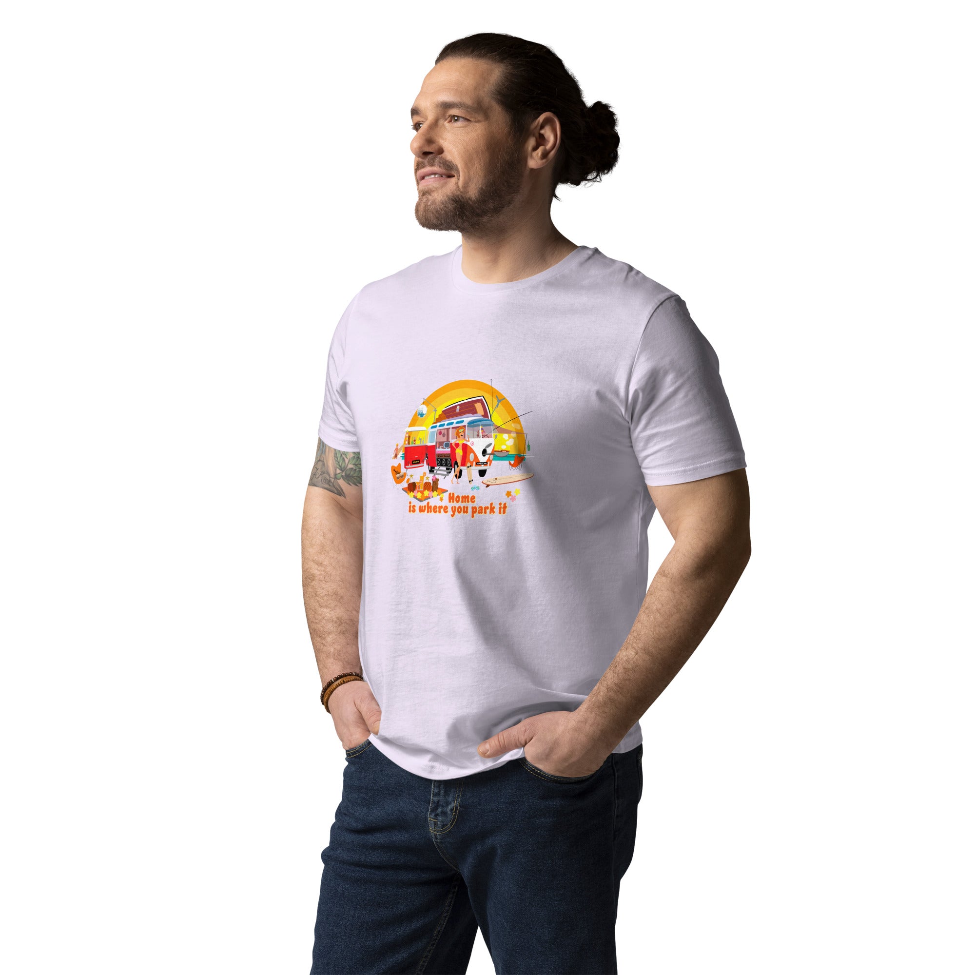 Unisex organic cotton t-shirt Ultra Combi on light colors