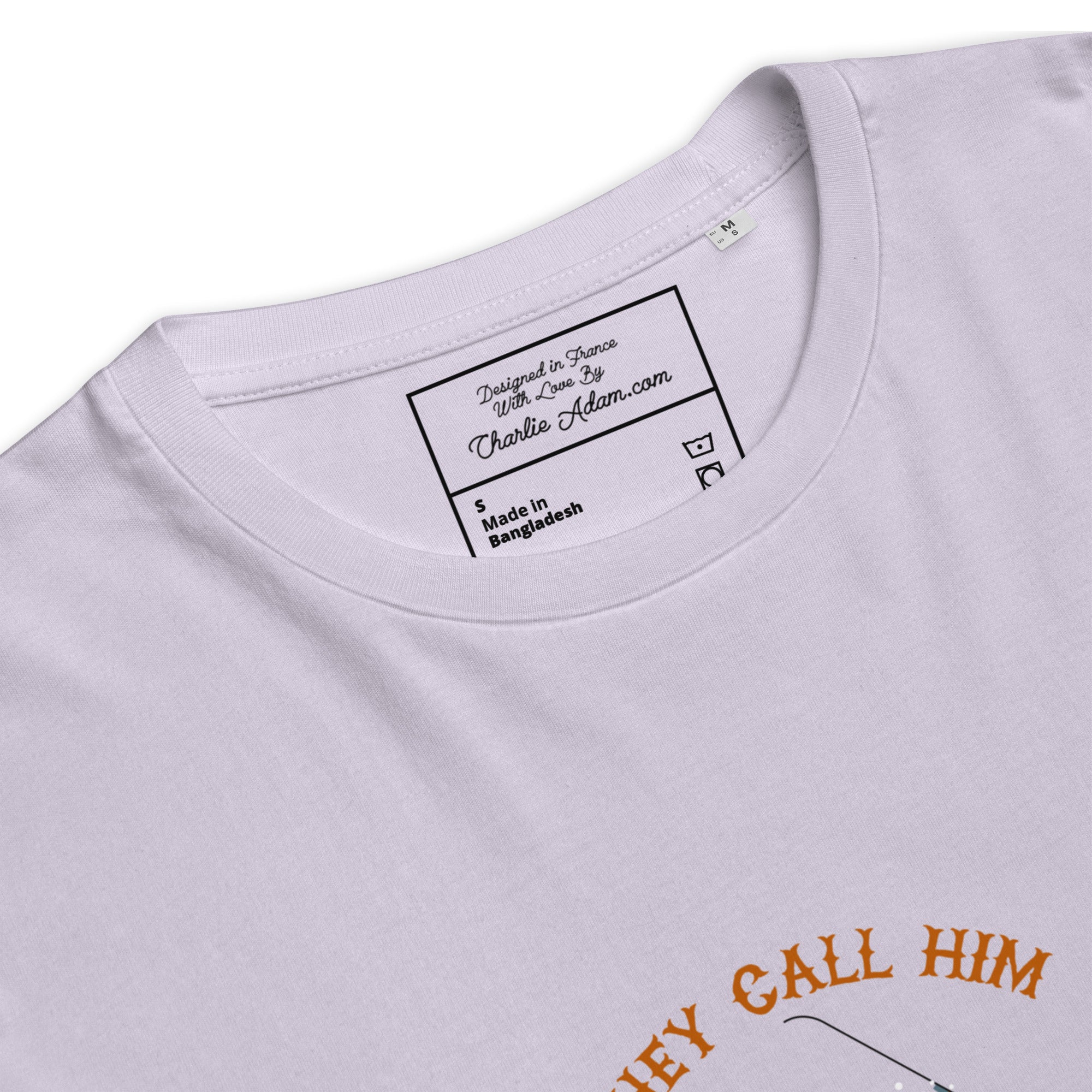 T-shirt unisexe en coton biologique Hot Dogger sur couleurs claires