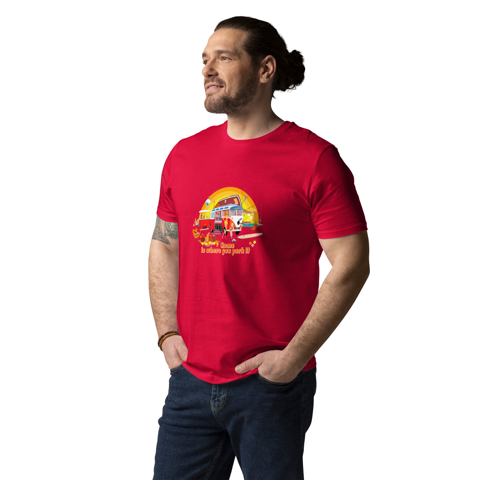 Unisex organic cotton t-shirt Ultra Combi on light colors