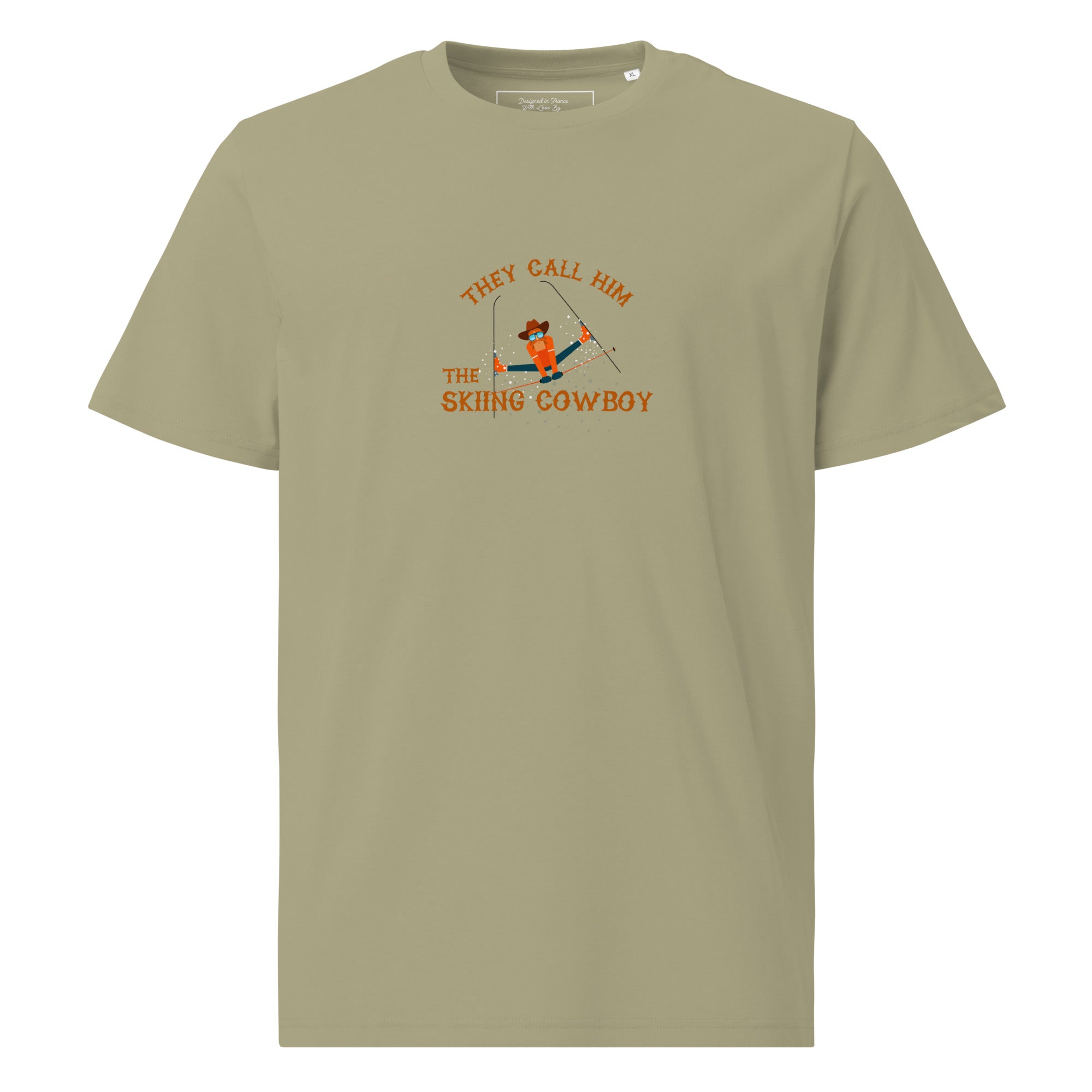 Unisex organic cotton t-shirt Hot Dogger on dark colors