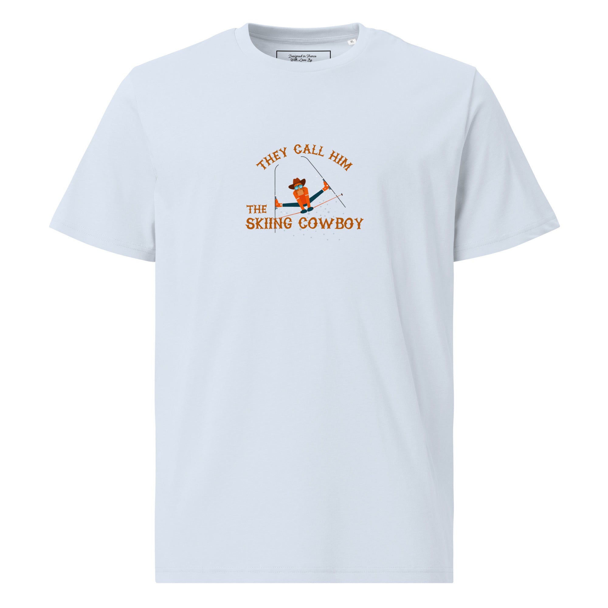 T-shirt unisexe en coton biologique Hot Dogger sur couleurs claires