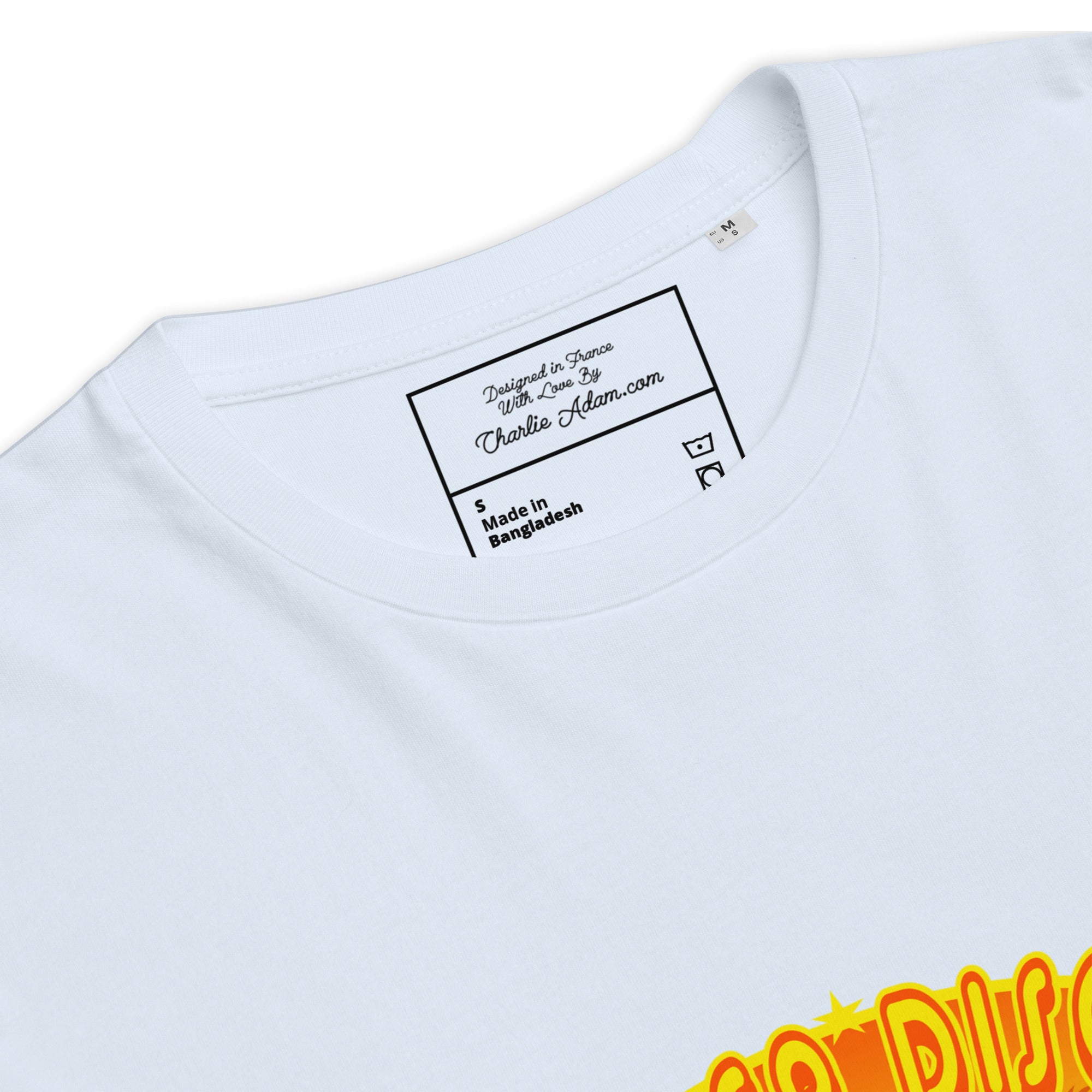 T-shirt unisexe en coton biologique Roller Disco 1975