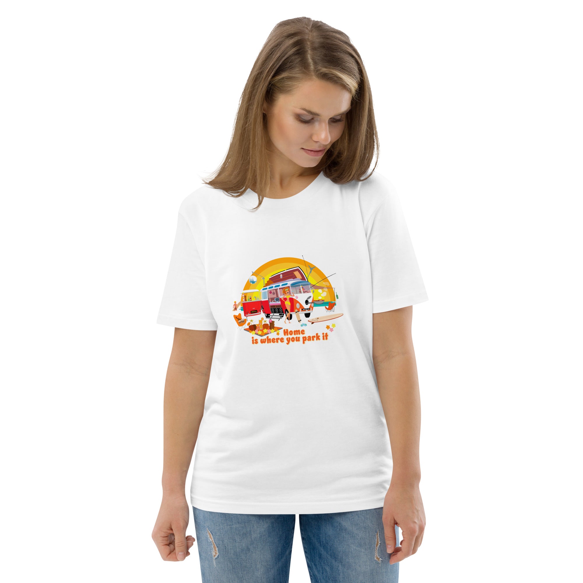 Unisex organic cotton t-shirt Ultra Combi on light colors