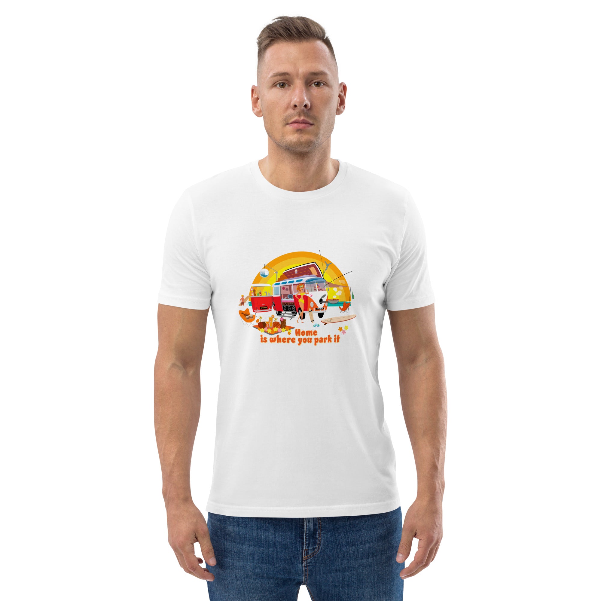 Unisex organic cotton t-shirt Ultra Combi on light colors