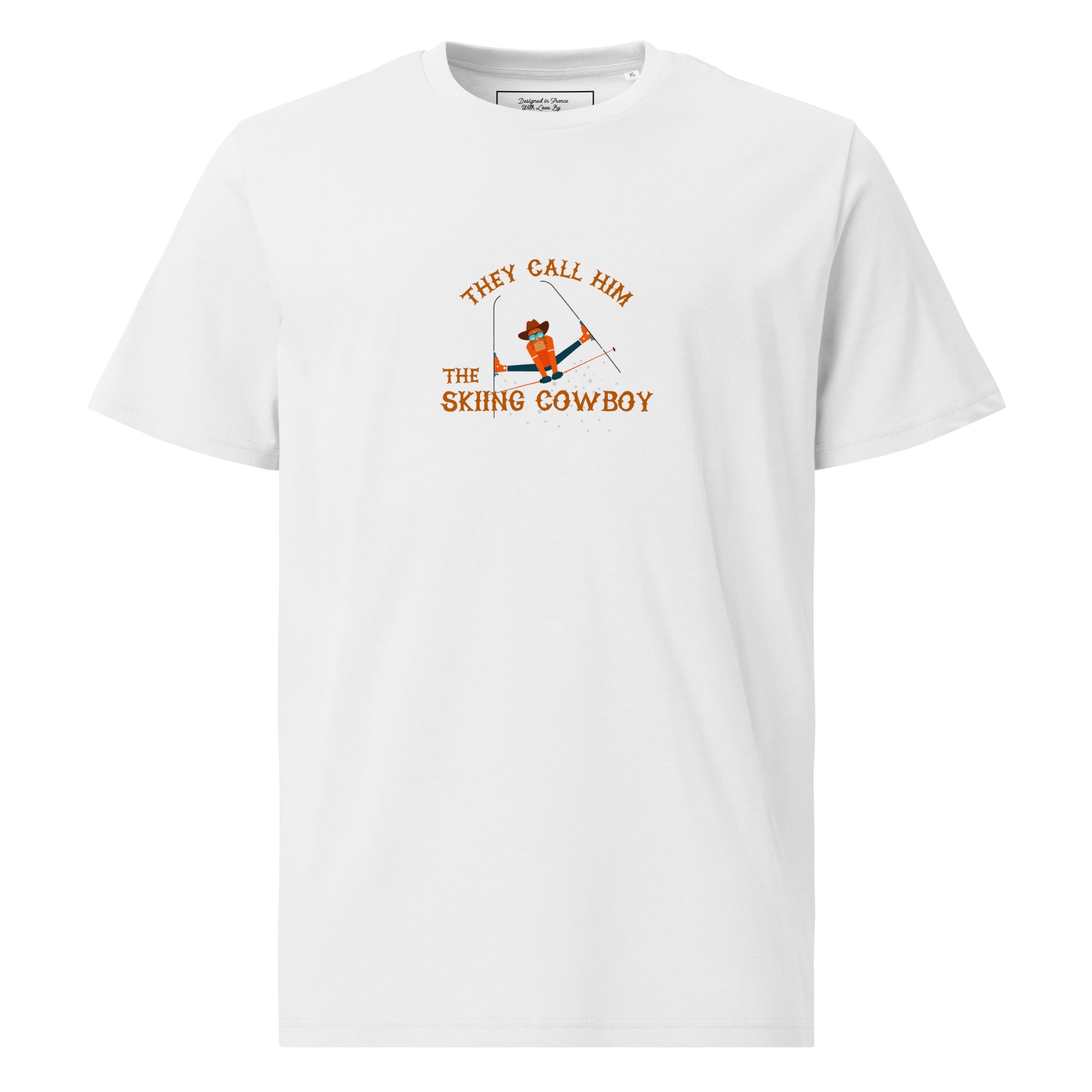 T-shirt unisexe en coton biologique Hot Dogger sur couleurs claires