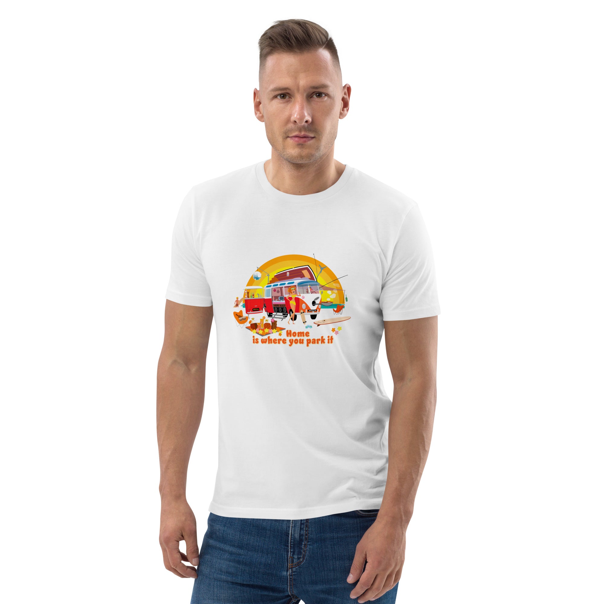 Unisex organic cotton t-shirt Ultra Combi on light colors
