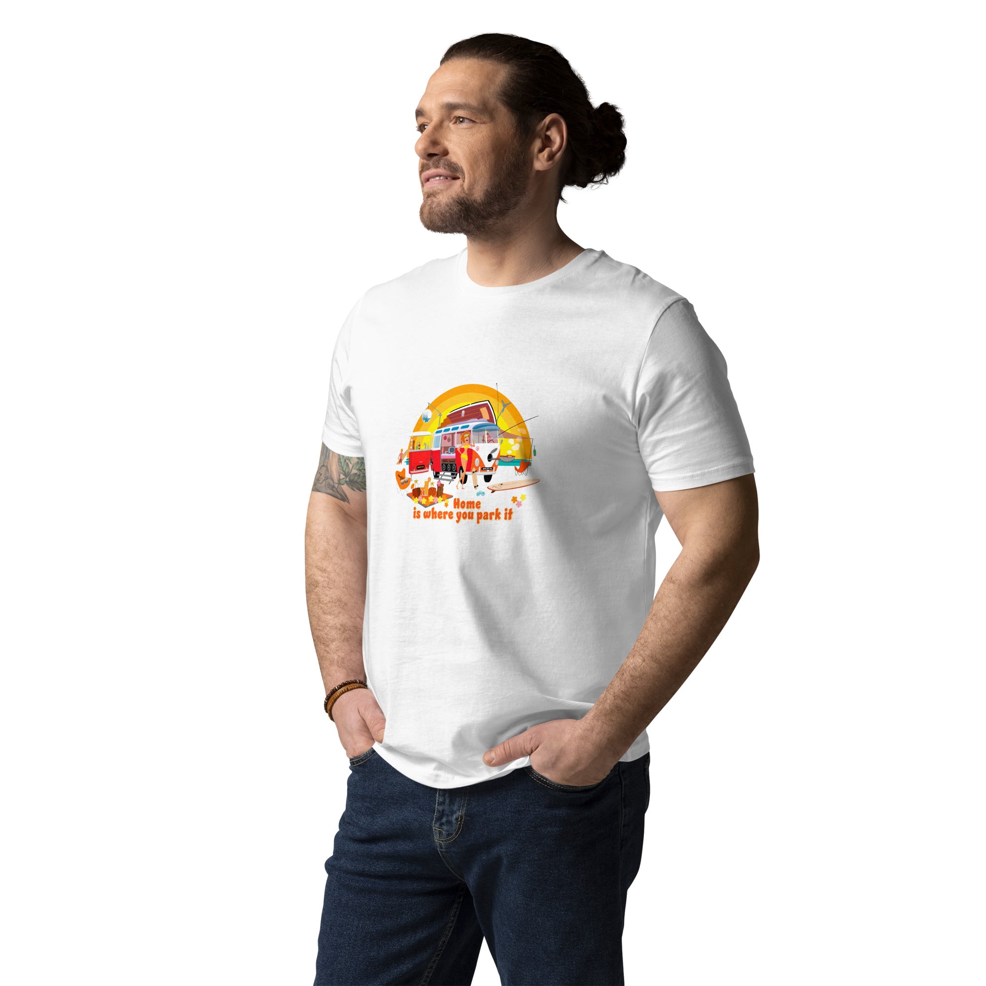 Unisex organic cotton t-shirt Ultra Combi on light colors