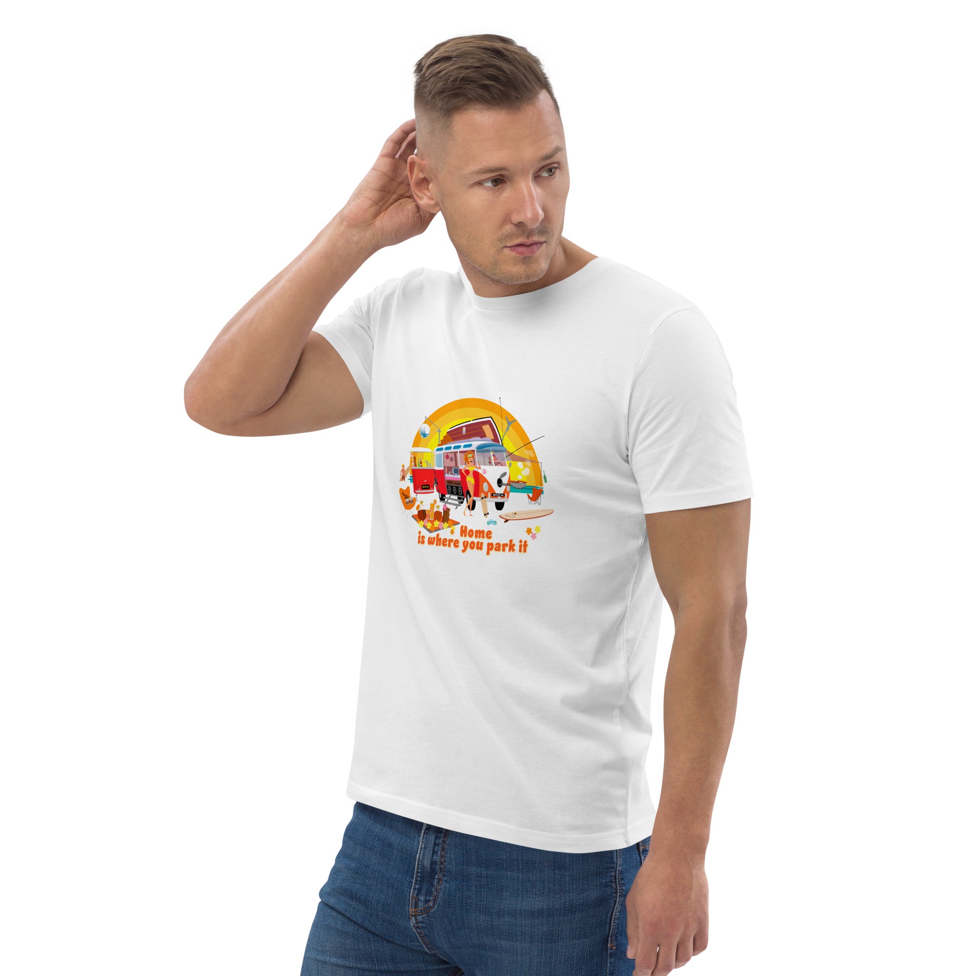 Unisex organic cotton t-shirt Ultra Combi on light colors