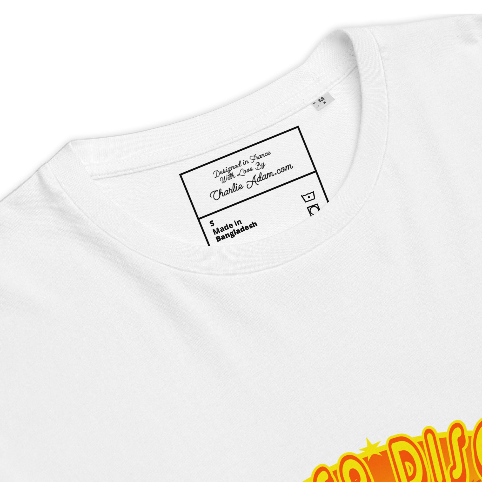 T-shirt unisexe en coton biologique Roller Disco 1975