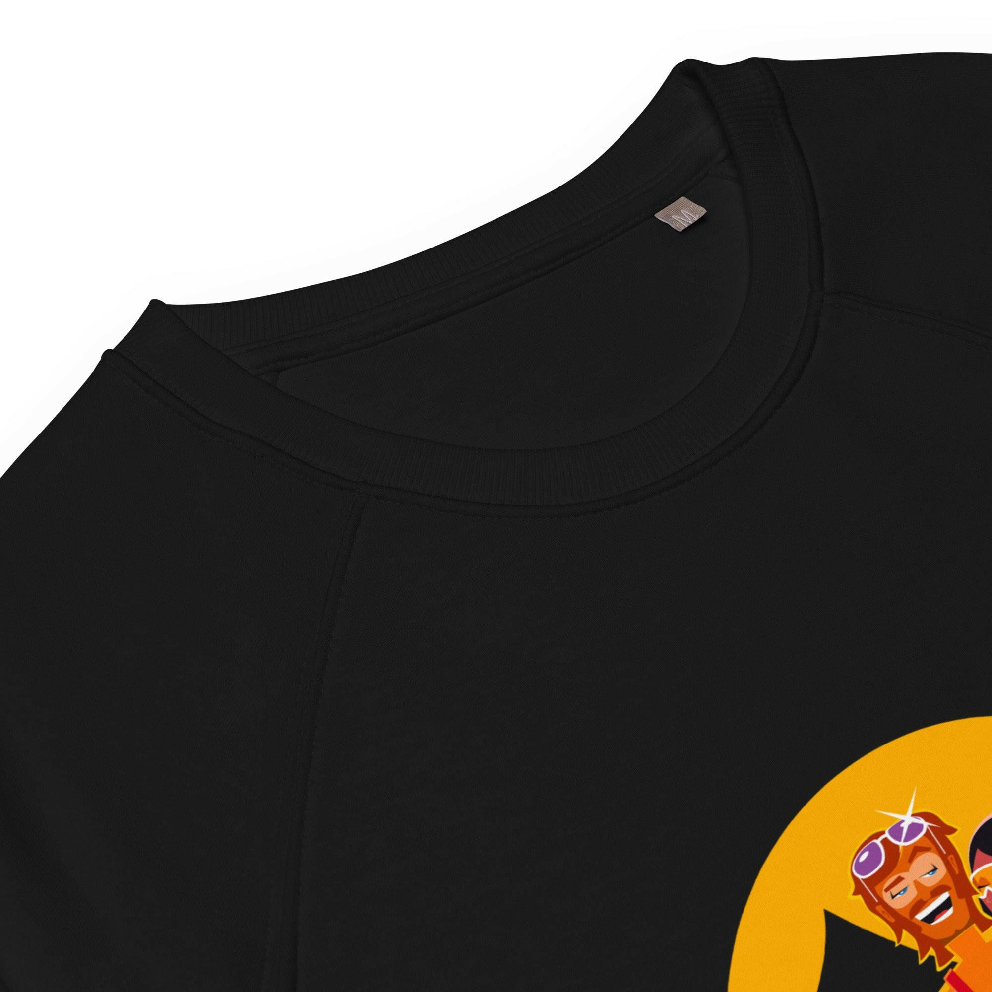 Sweatshirt écologique raglan unisexe Love Instructor First Lesson free