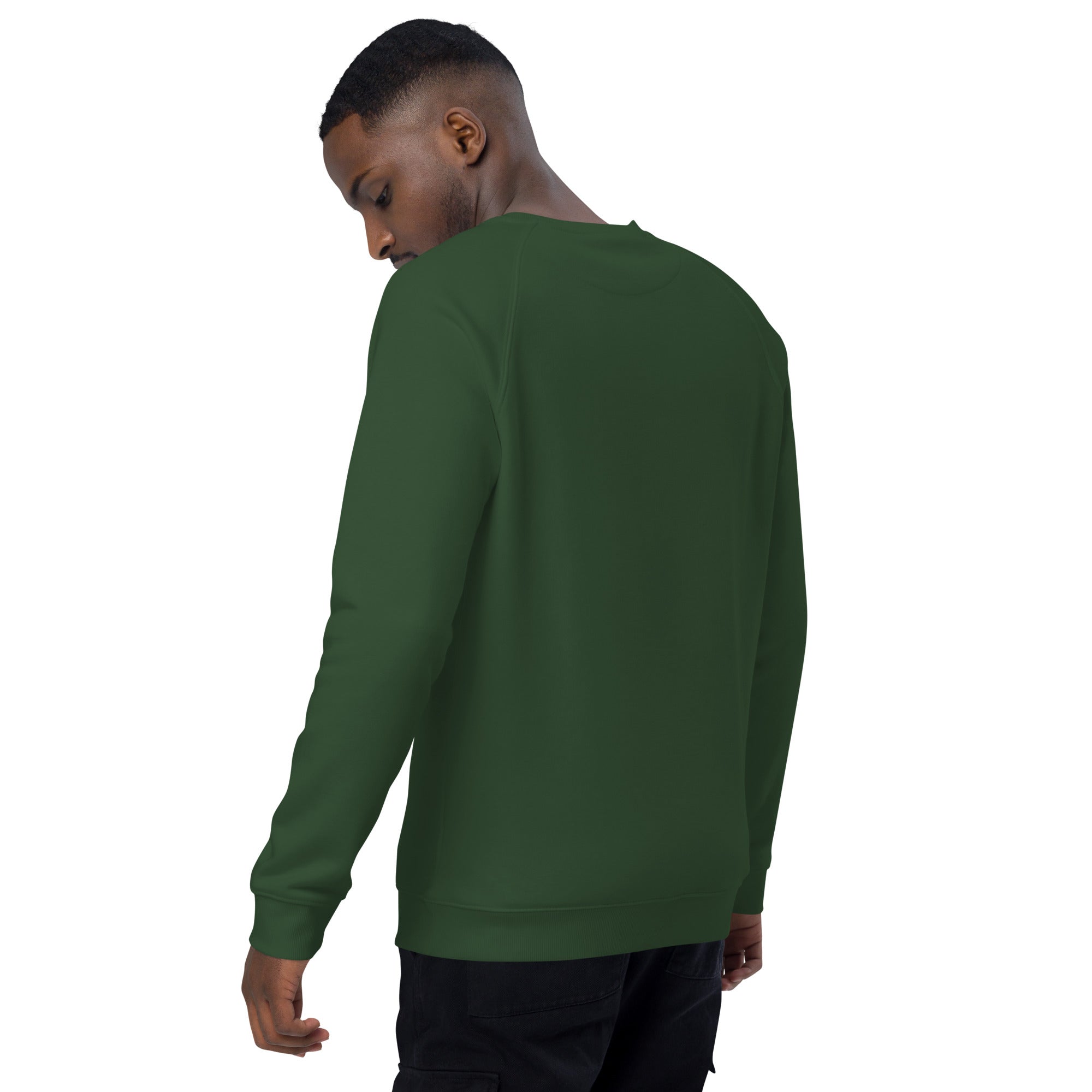 Unisex organic raglan sweatshirt Ultra Combi Home is where you park it