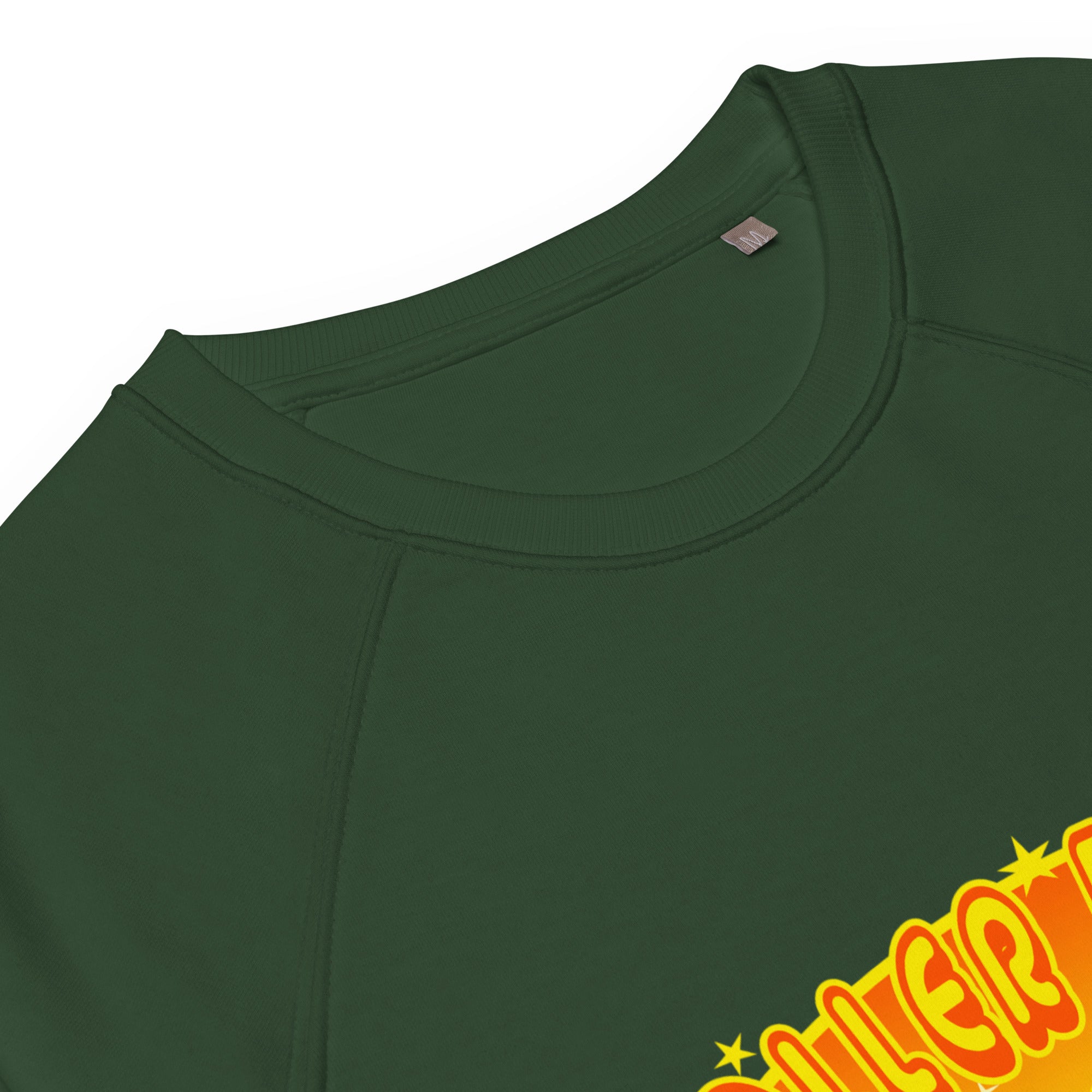 Sweatshirt écologique raglan unisexe Roller Disco 1975