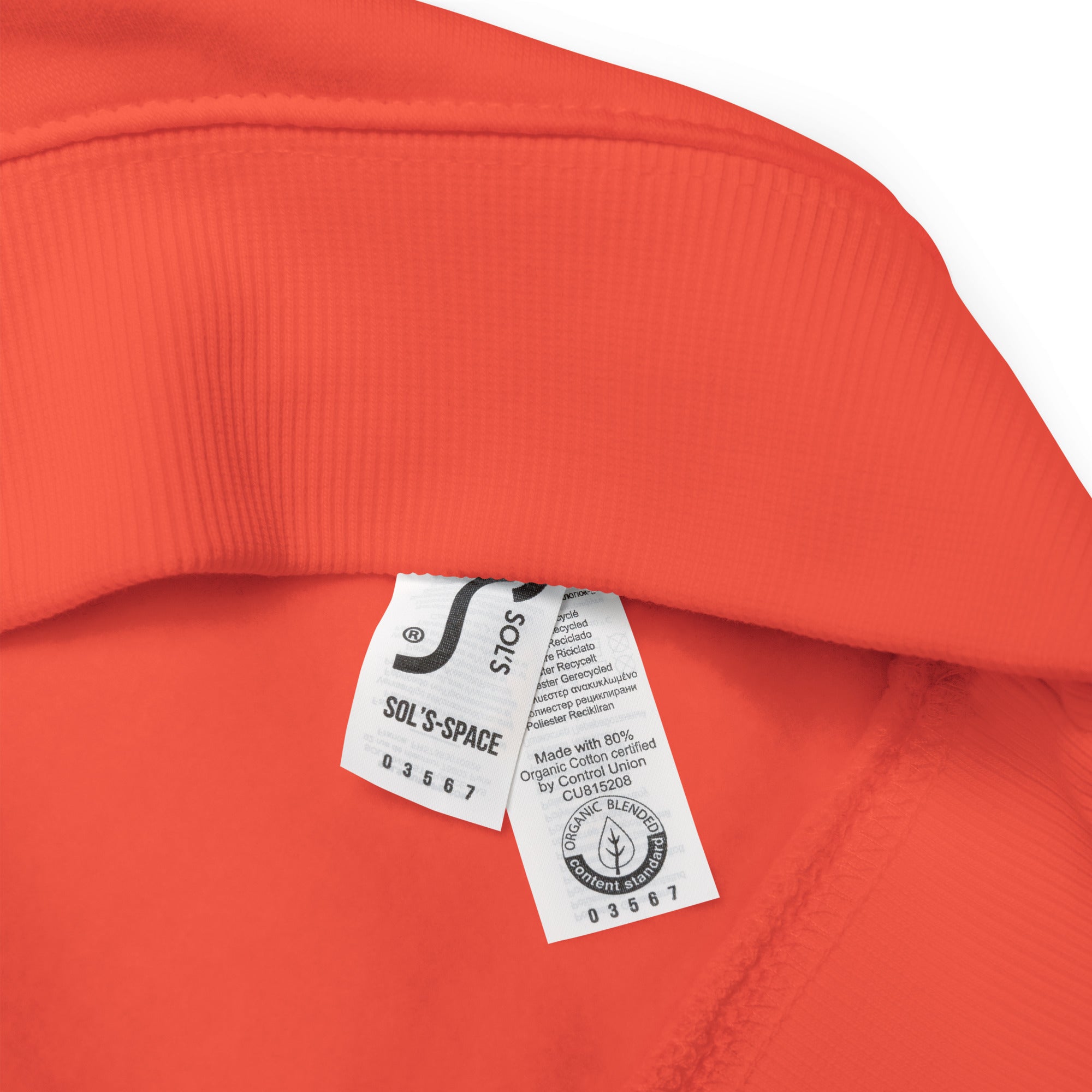 Unisex organic raglan sweatshirt Ultra Combi Home is where you park it
