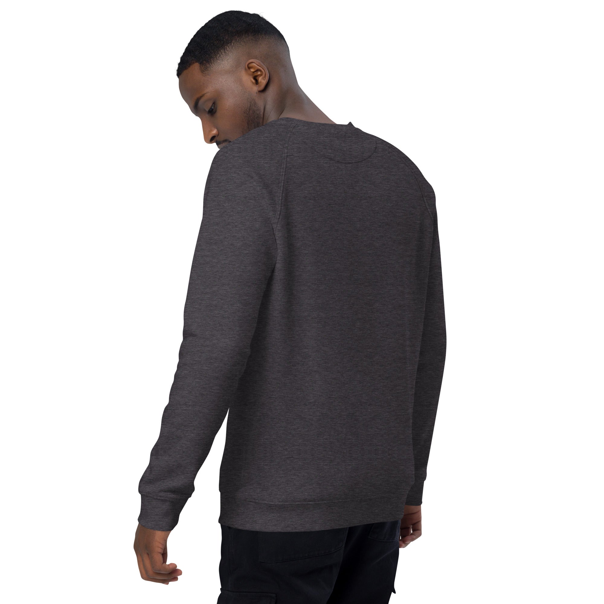 Unisex organic raglan sweatshirt Ultra Combi Home is where you park it