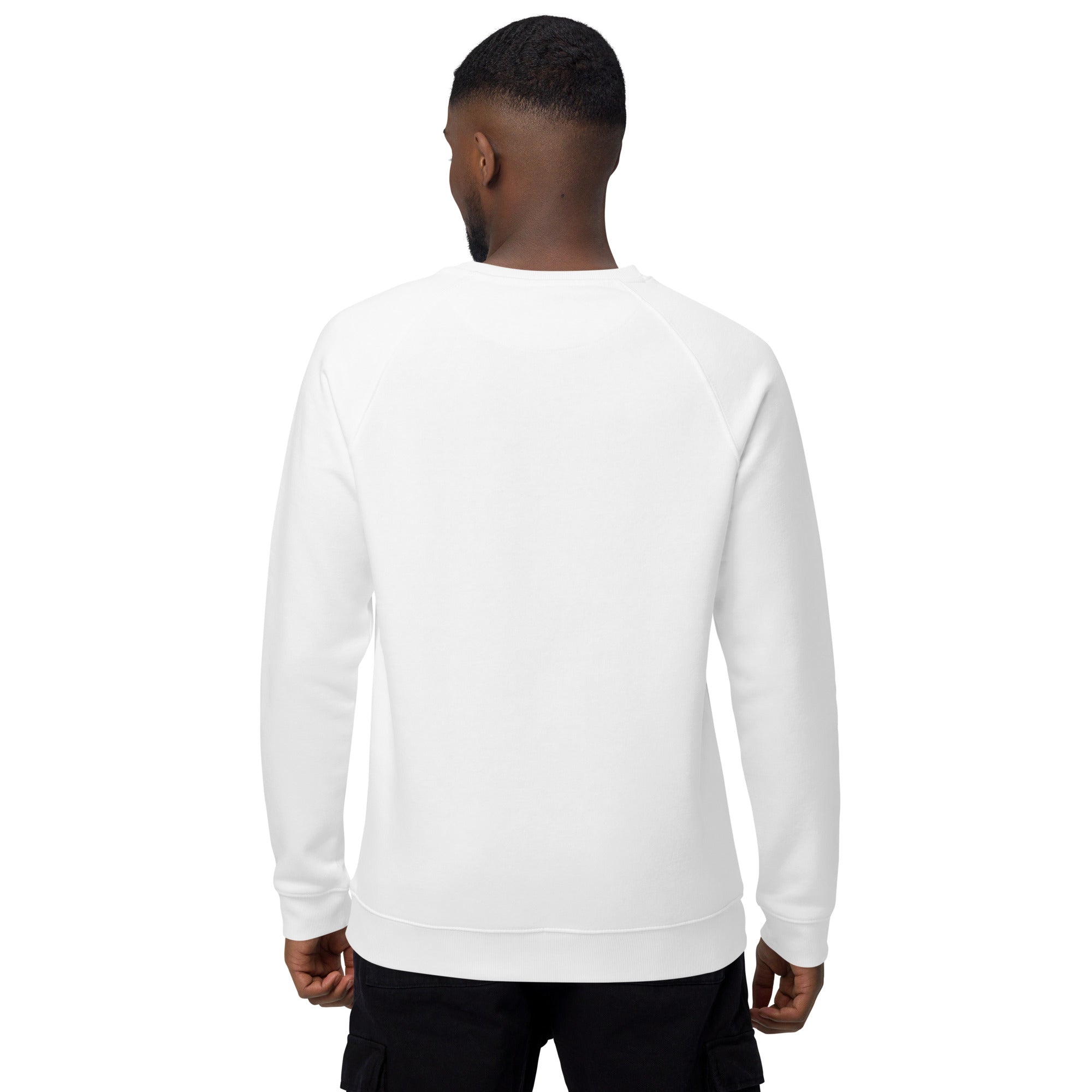Sweatshirt écologique raglan unisexe Blue Surf Combi Home is where you park it