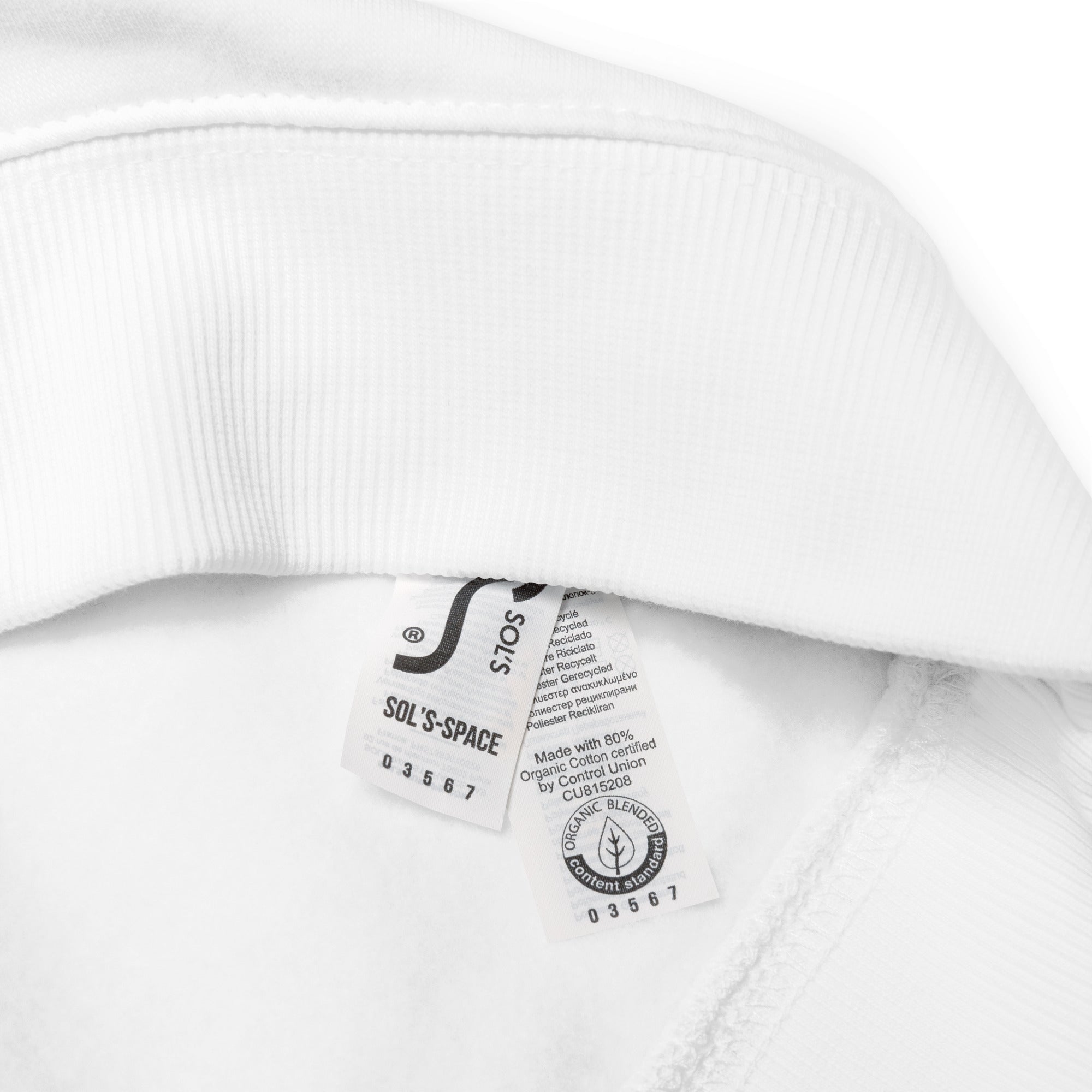Unisex organic raglan sweatshirt Ultra Combi Home is where you park it