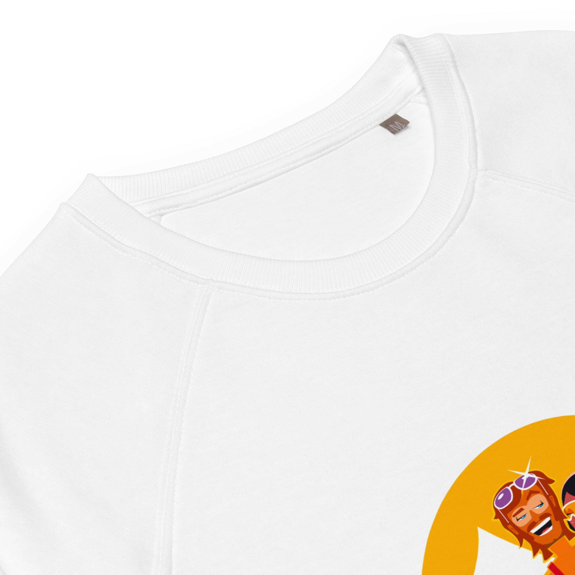 Sweatshirt écologique raglan unisexe Love Instructor First Lesson free