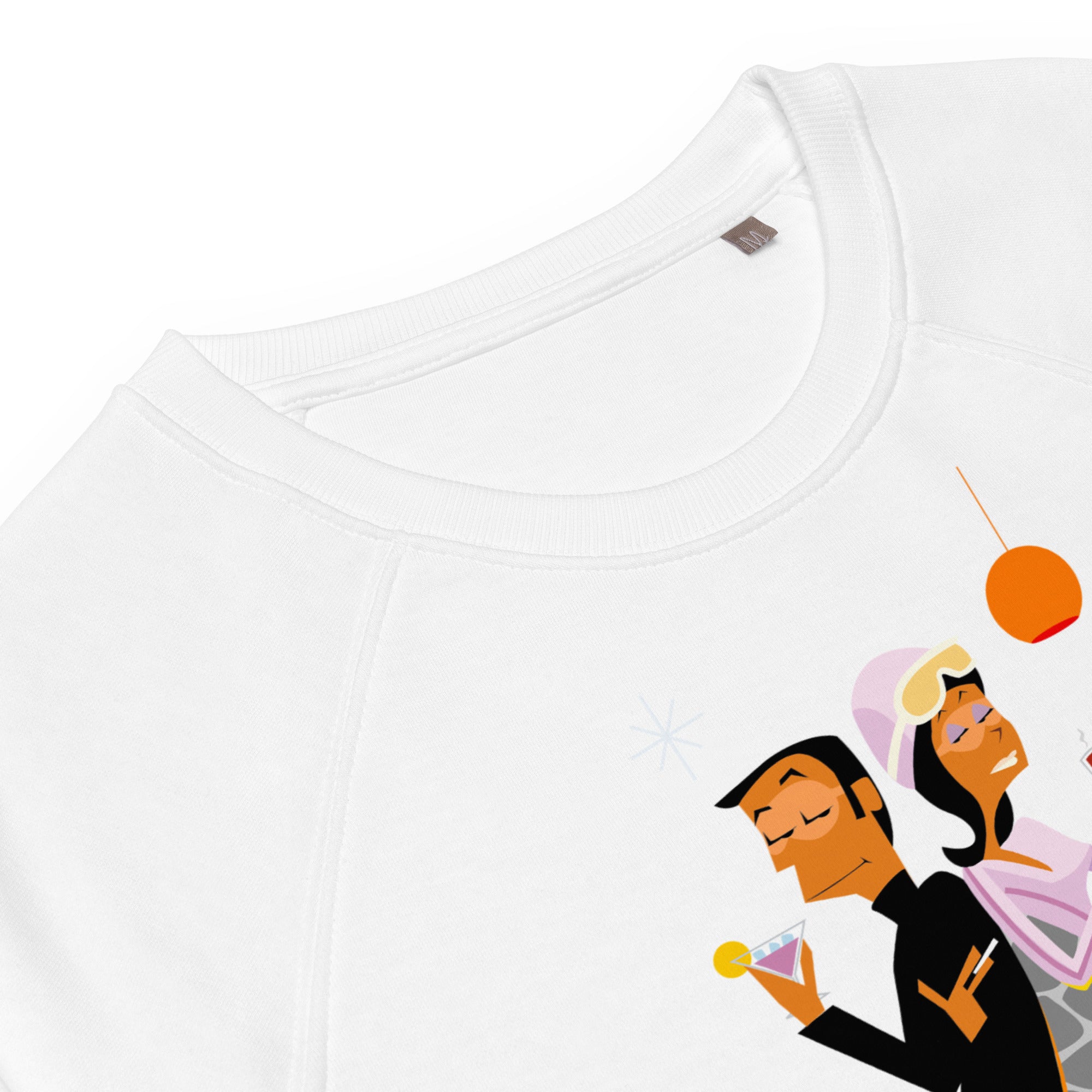 Sweatshirt écologique raglan unisexe License To Chill Mission Après-Ski