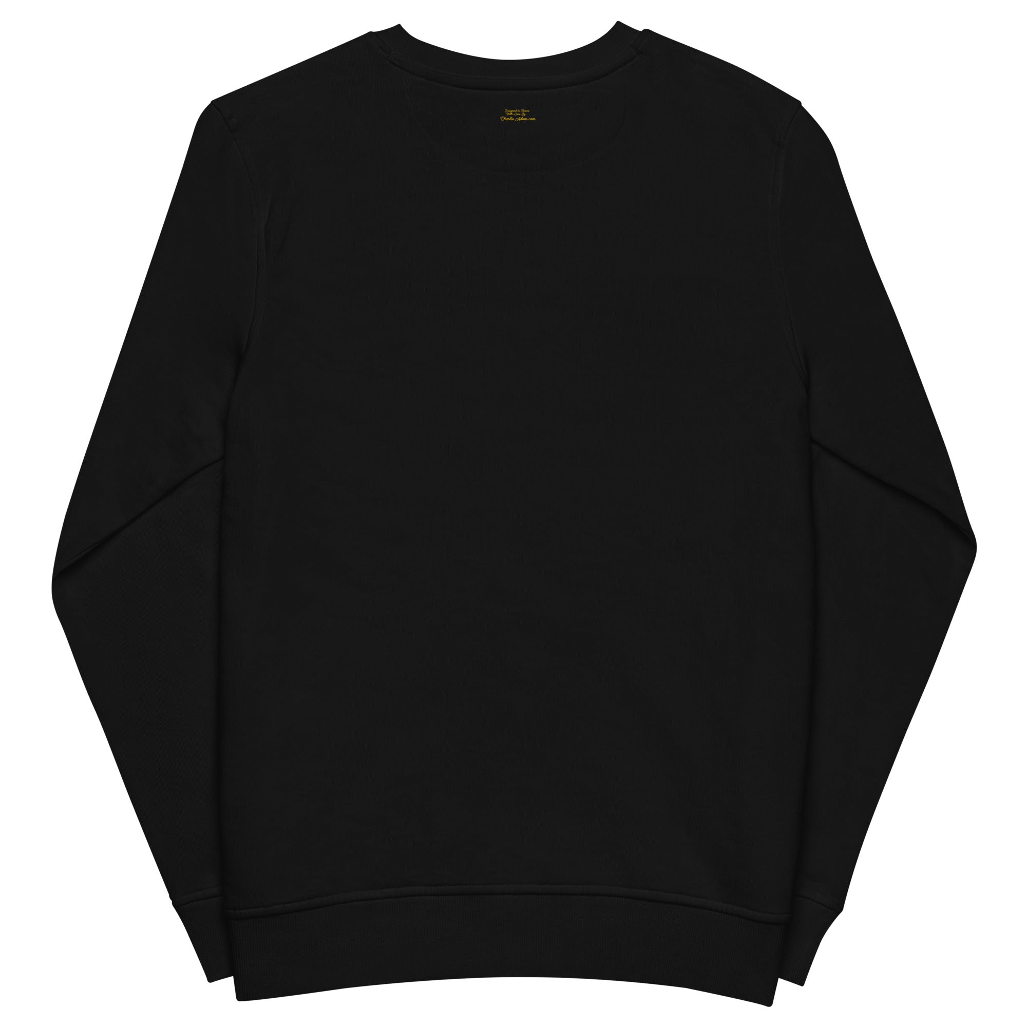 Unisex organic sweatshirt Free camping is not a crime