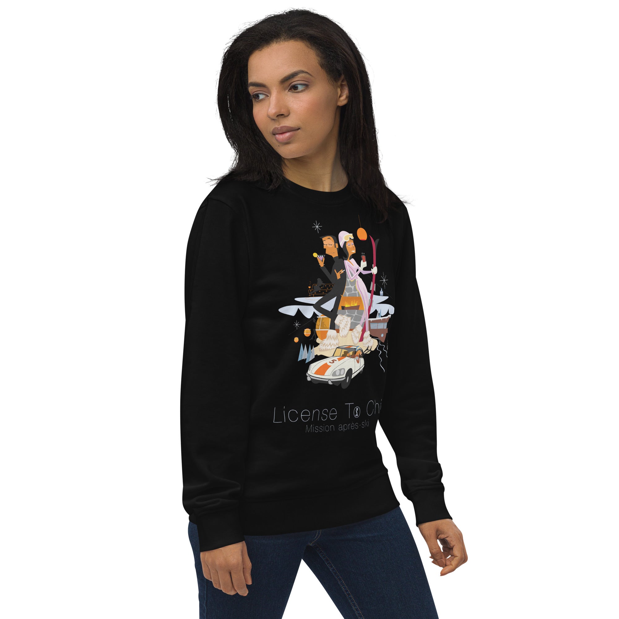 Sweat écologique unisexe License To Chill Mission Après-Ski