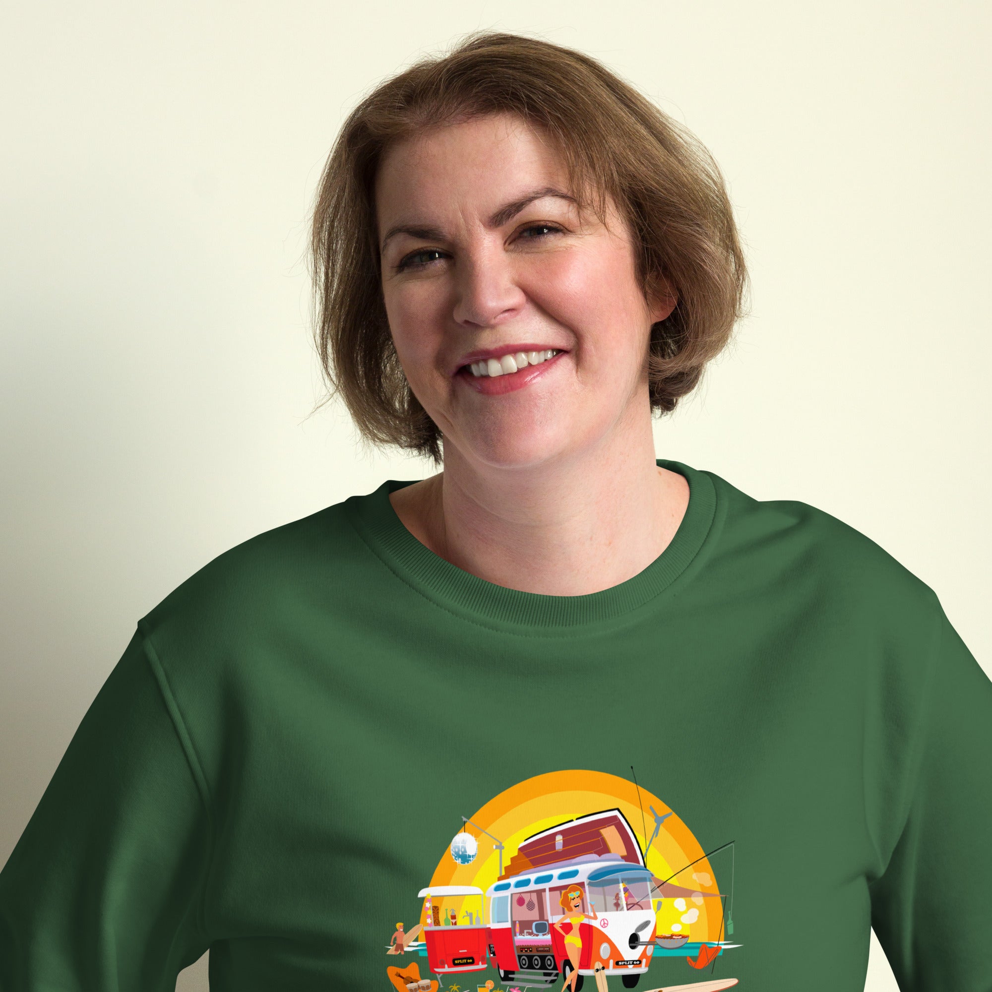 Sweat écologique unisexe Ultra Combi Home is where you park it