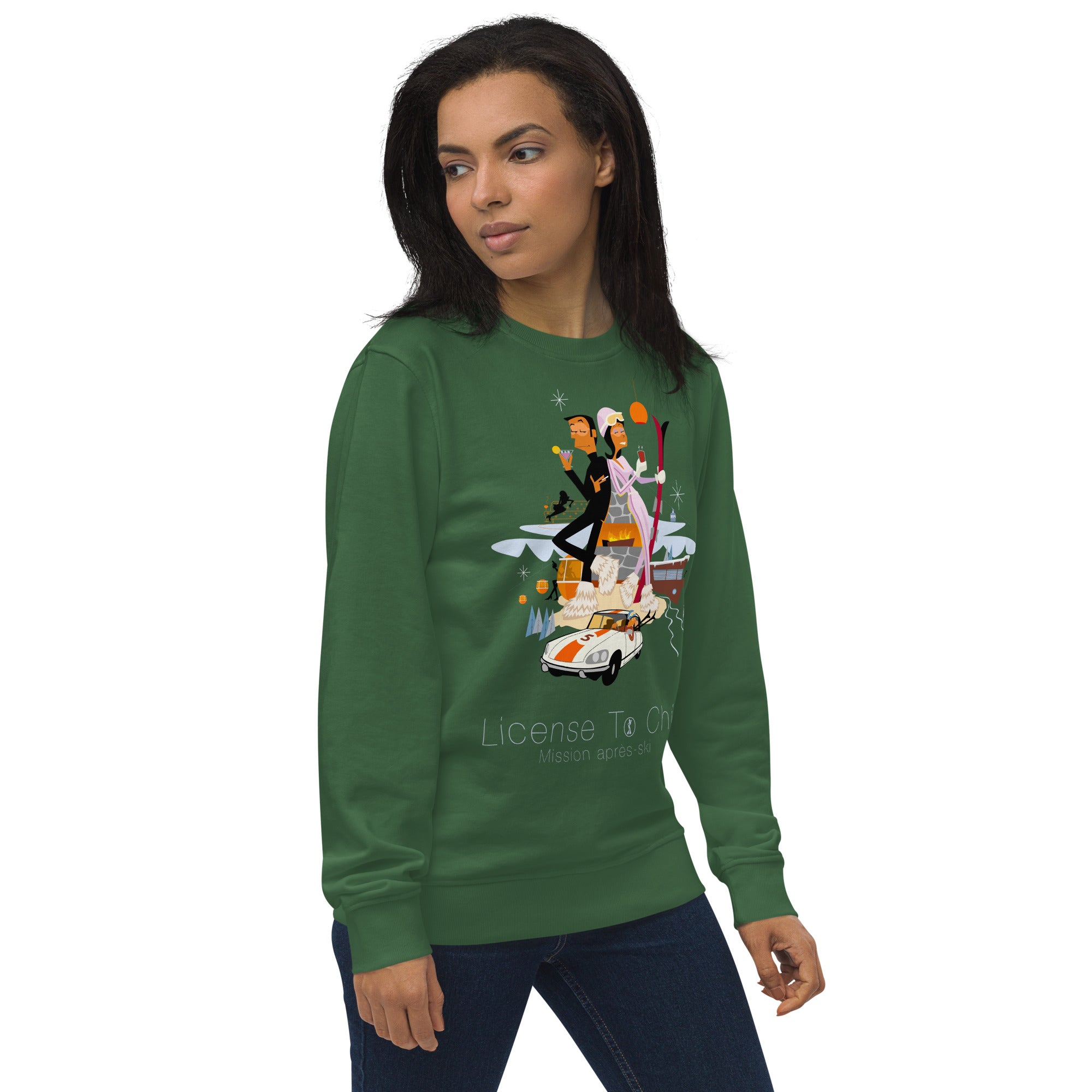 Sweat écologique unisexe License To Chill Mission Après-Ski