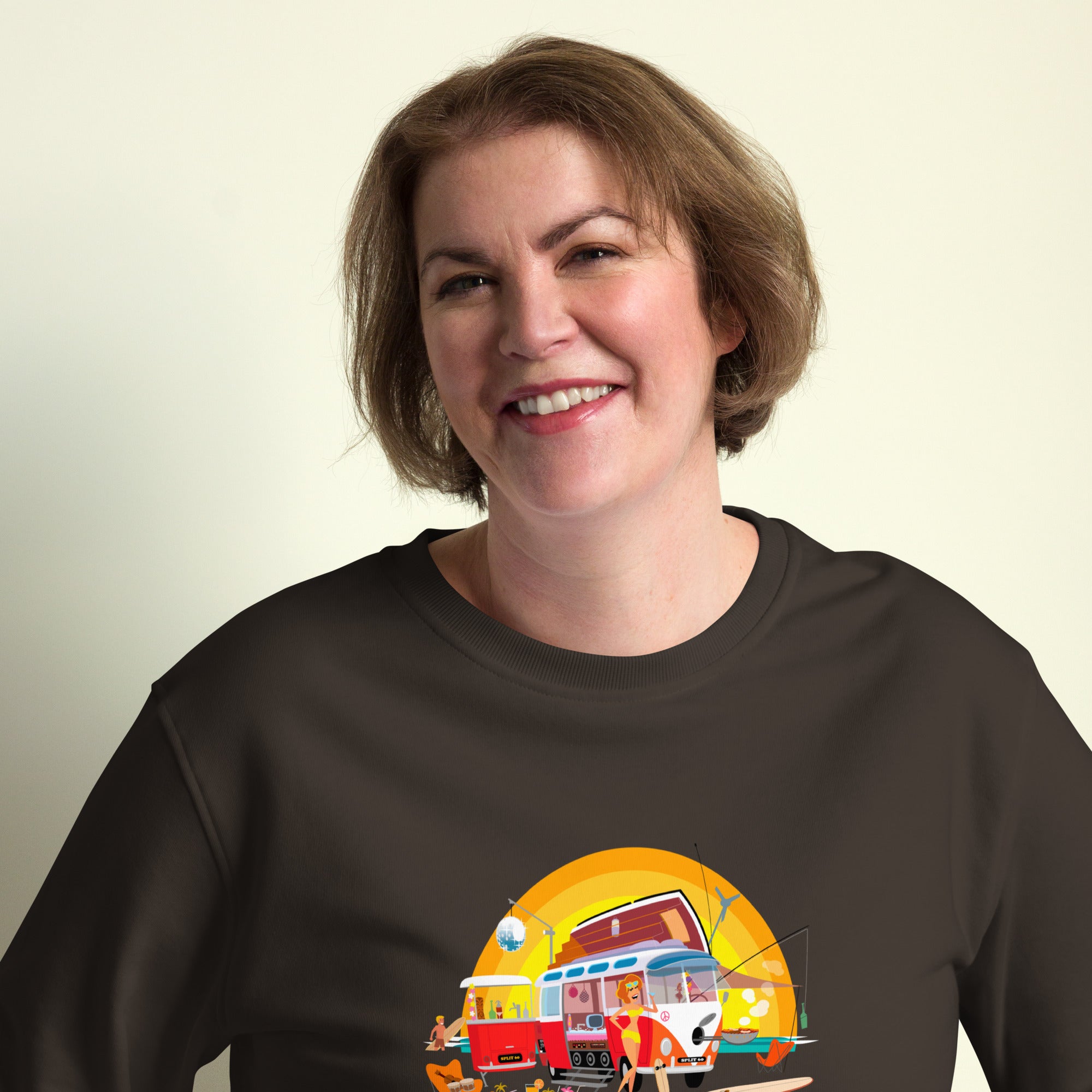 Sweat écologique unisexe Ultra Combi Home is where you park it