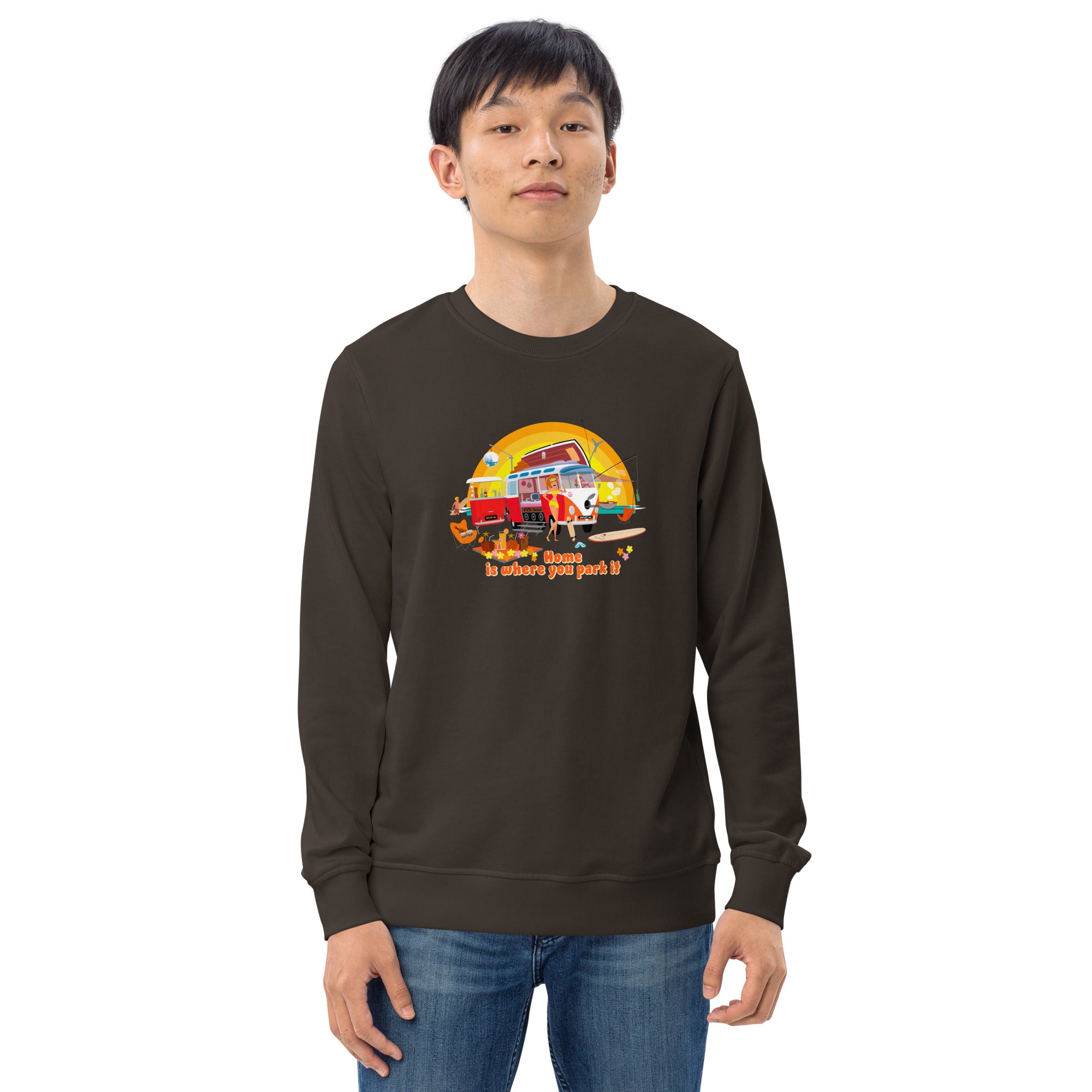 Sweat écologique unisexe Ultra Combi Home is where you park it