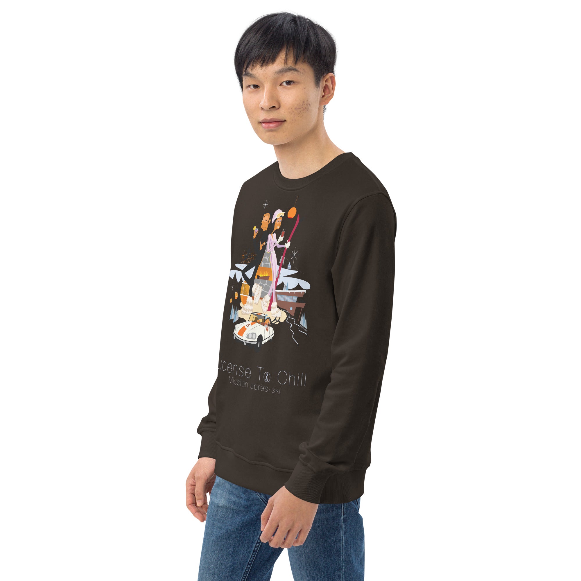 Sweat écologique unisexe License To Chill Mission Après-Ski