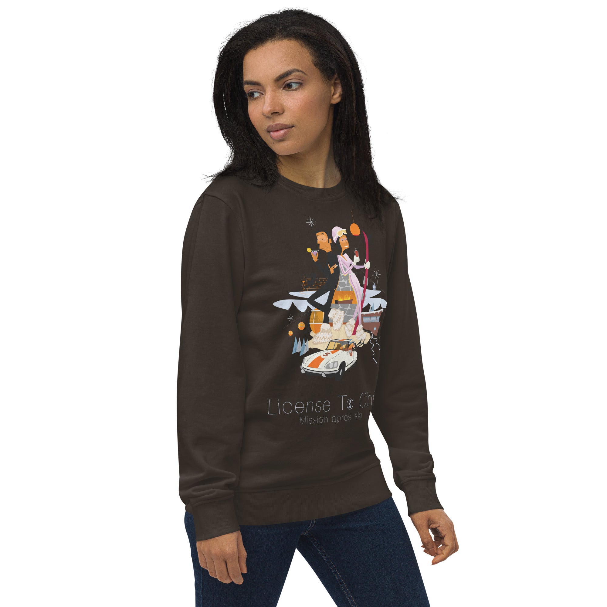 Sweat écologique unisexe License To Chill Mission Après-Ski