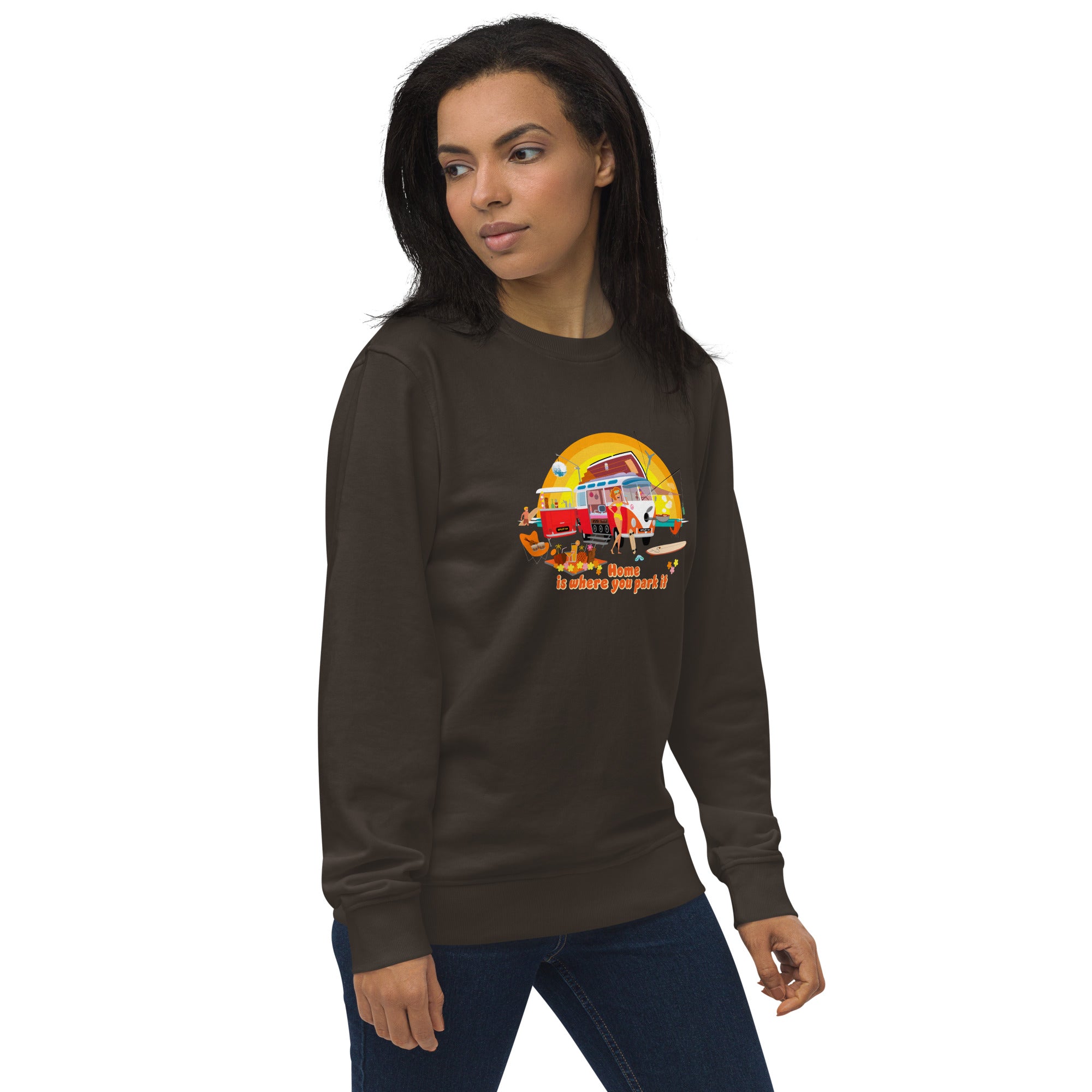 Sweat écologique unisexe Ultra Combi Home is where you park it